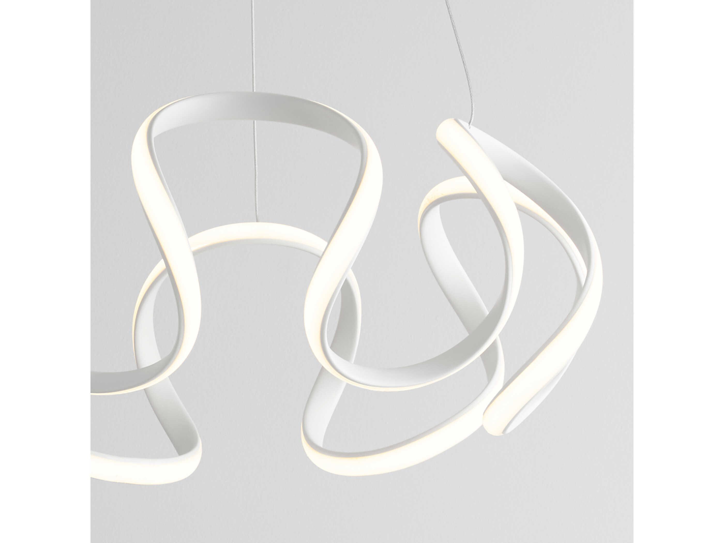 Oxygen by Quorum Cirro 1-Light White Pendant