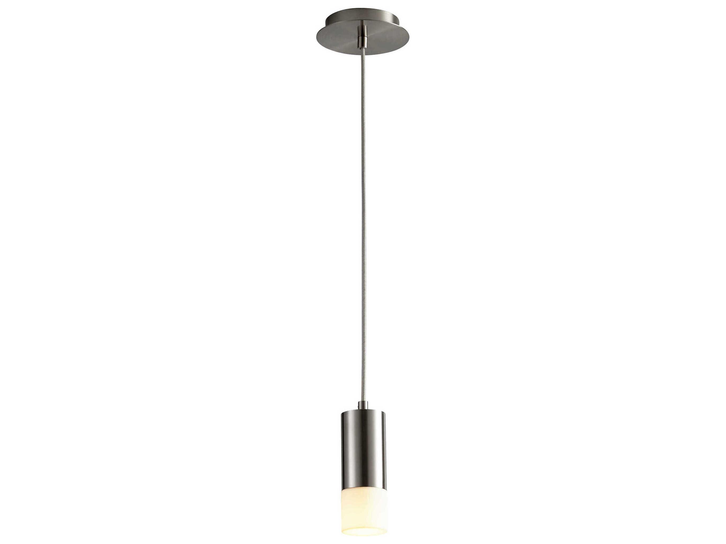 Oxygen by Quorum Magneta 1-Light Satin Nickel Mini Pendant