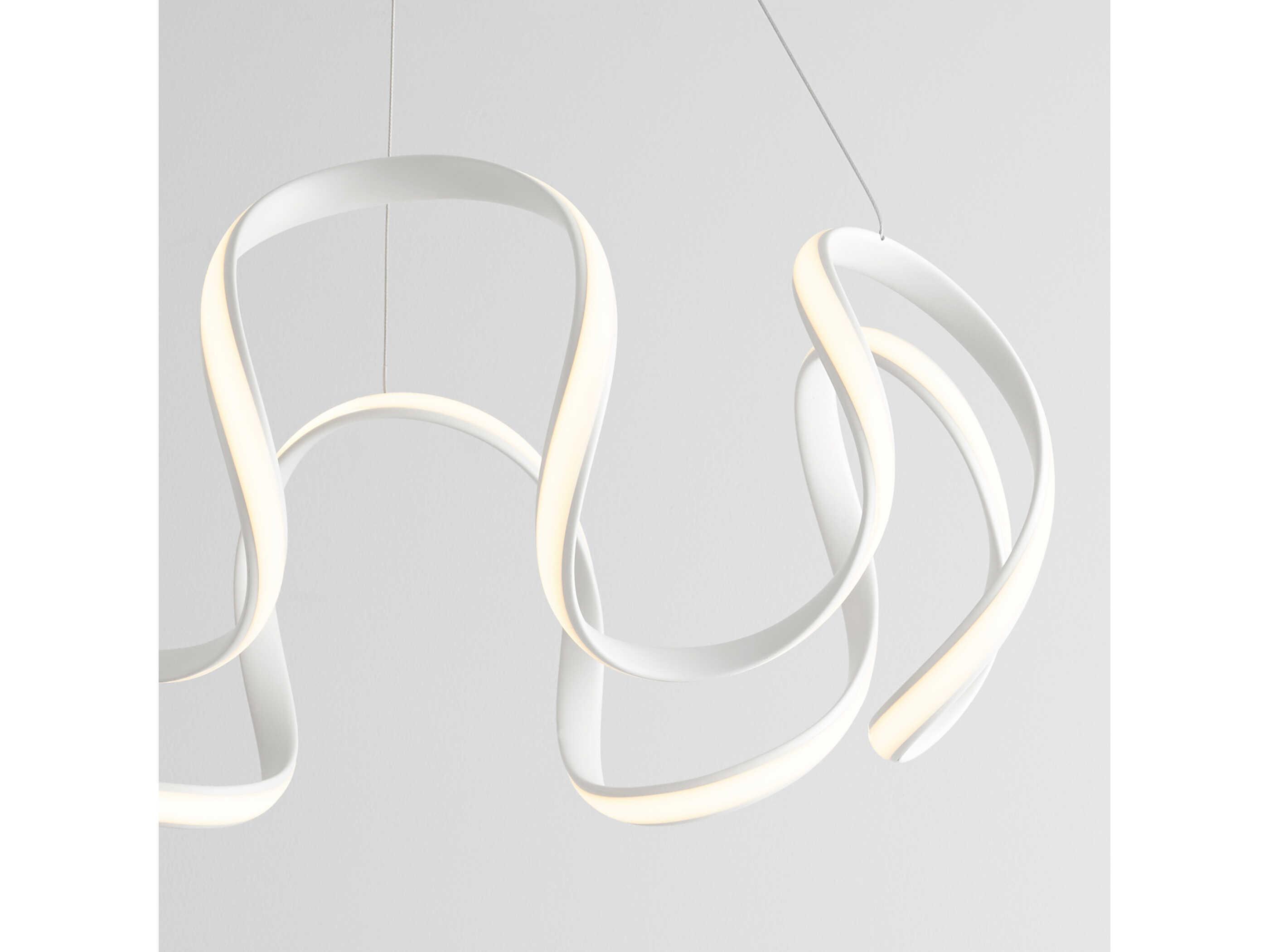 Oxygen by Quorum Cirro 1-Light White Pendant