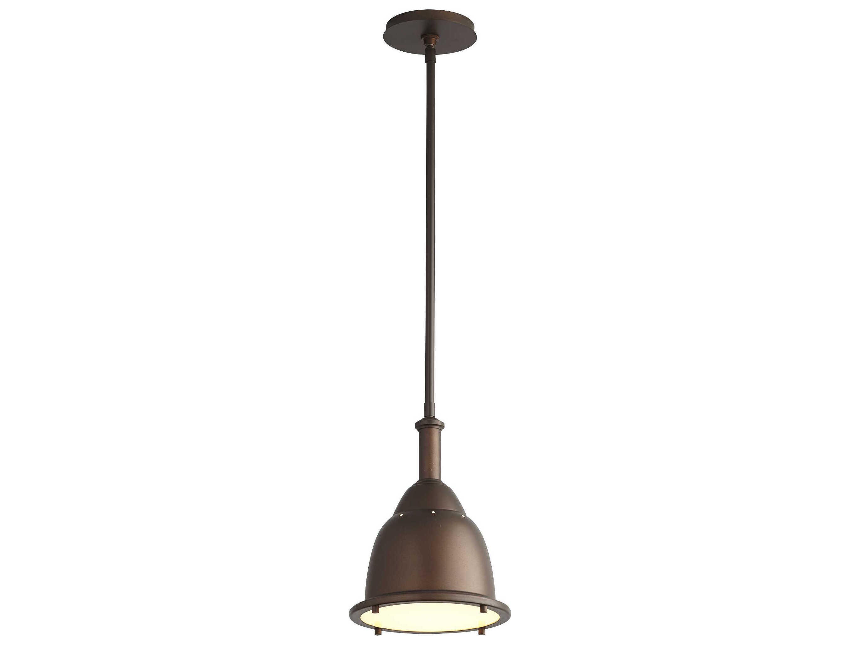 Oxygen by Quorum Ruvo 1-Light Oiled Bronze Mini Pendant