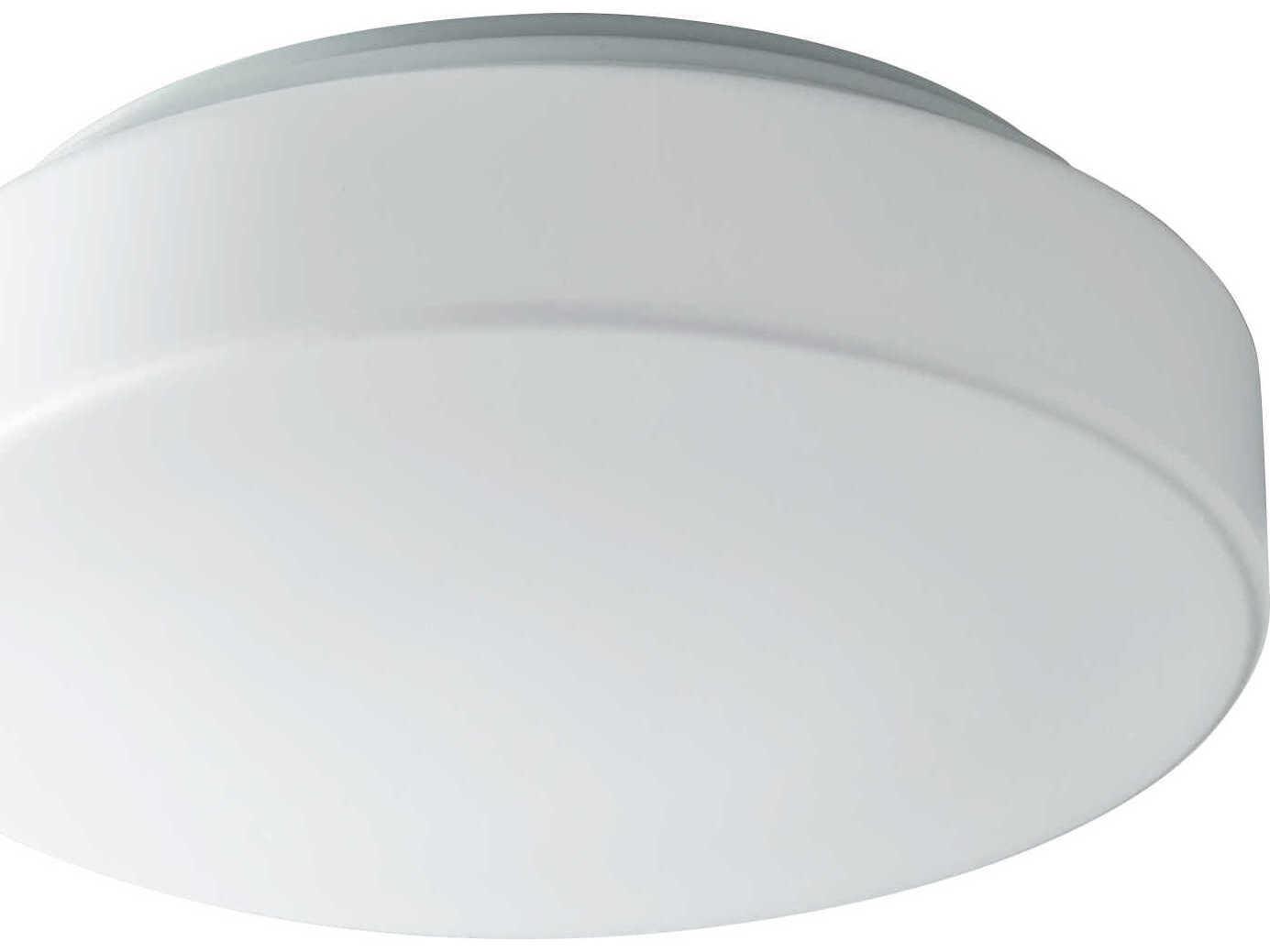 Oxygen by Quorum Rhythm 1-Light White Flush Mount