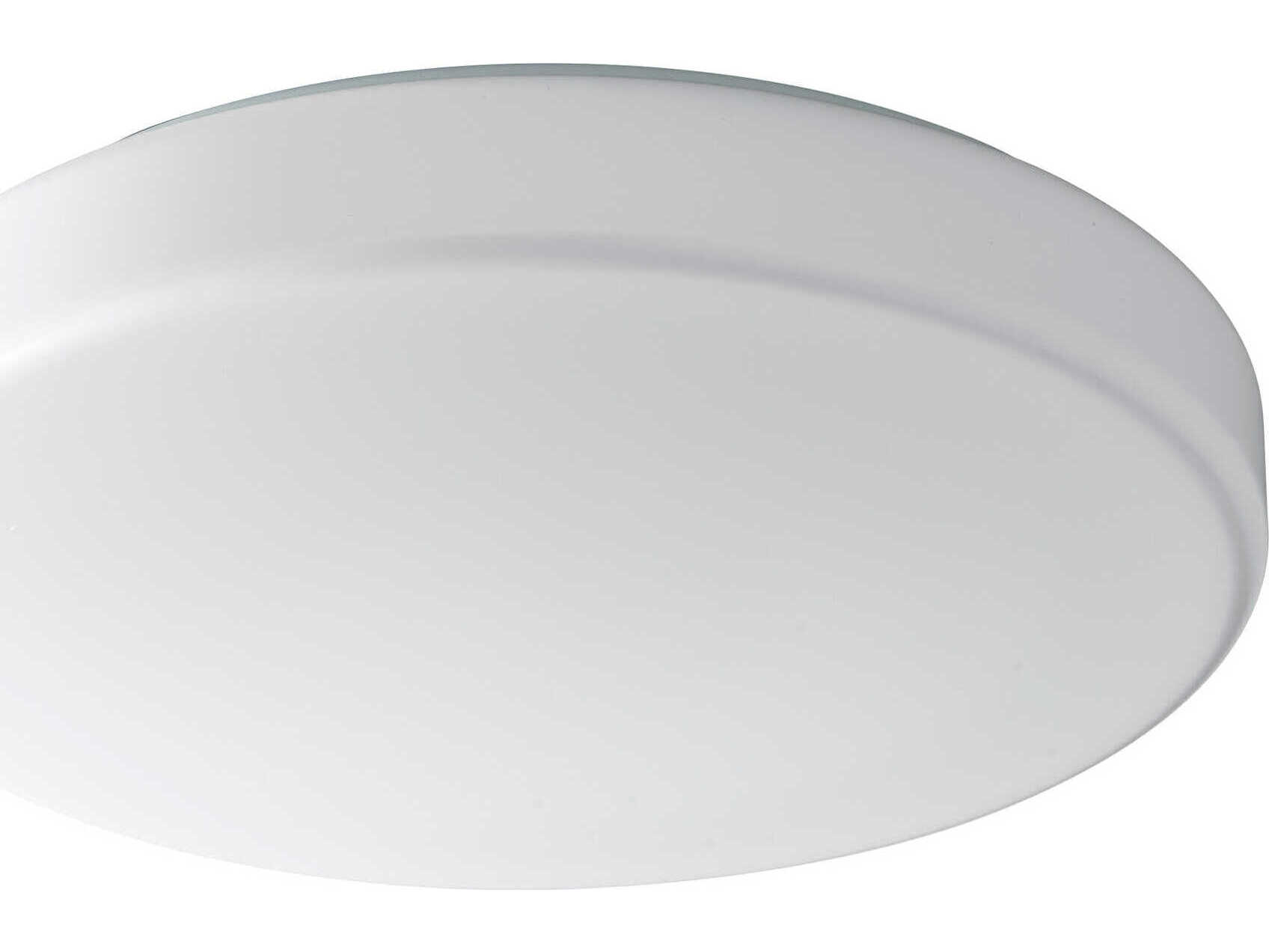 Oxygen by Quorum Rhythm 2-Light White Flush Mount