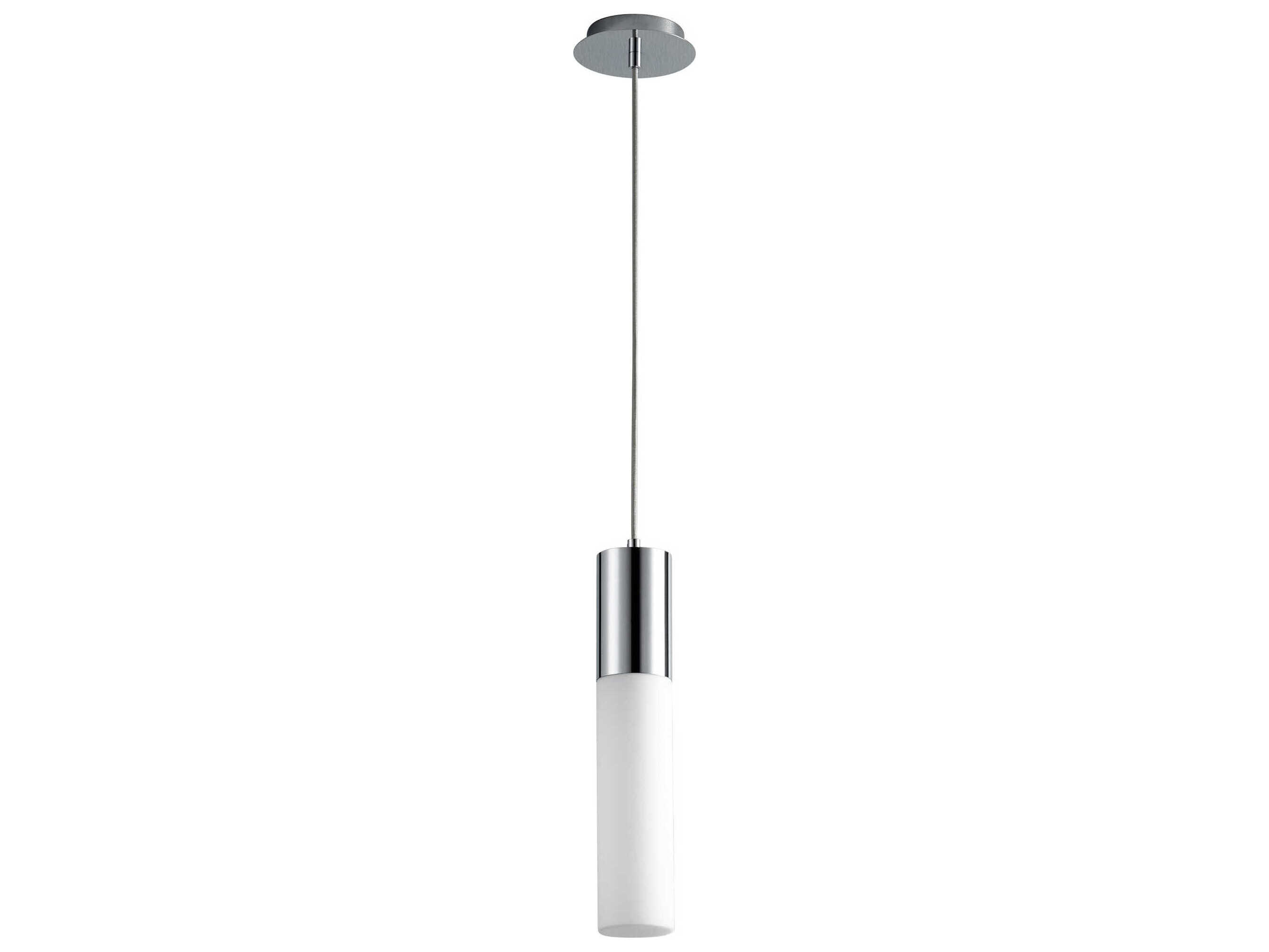 Oxygen by Quorum Magnum 1-Light Polished Chrome Cylinder Mini Pendant