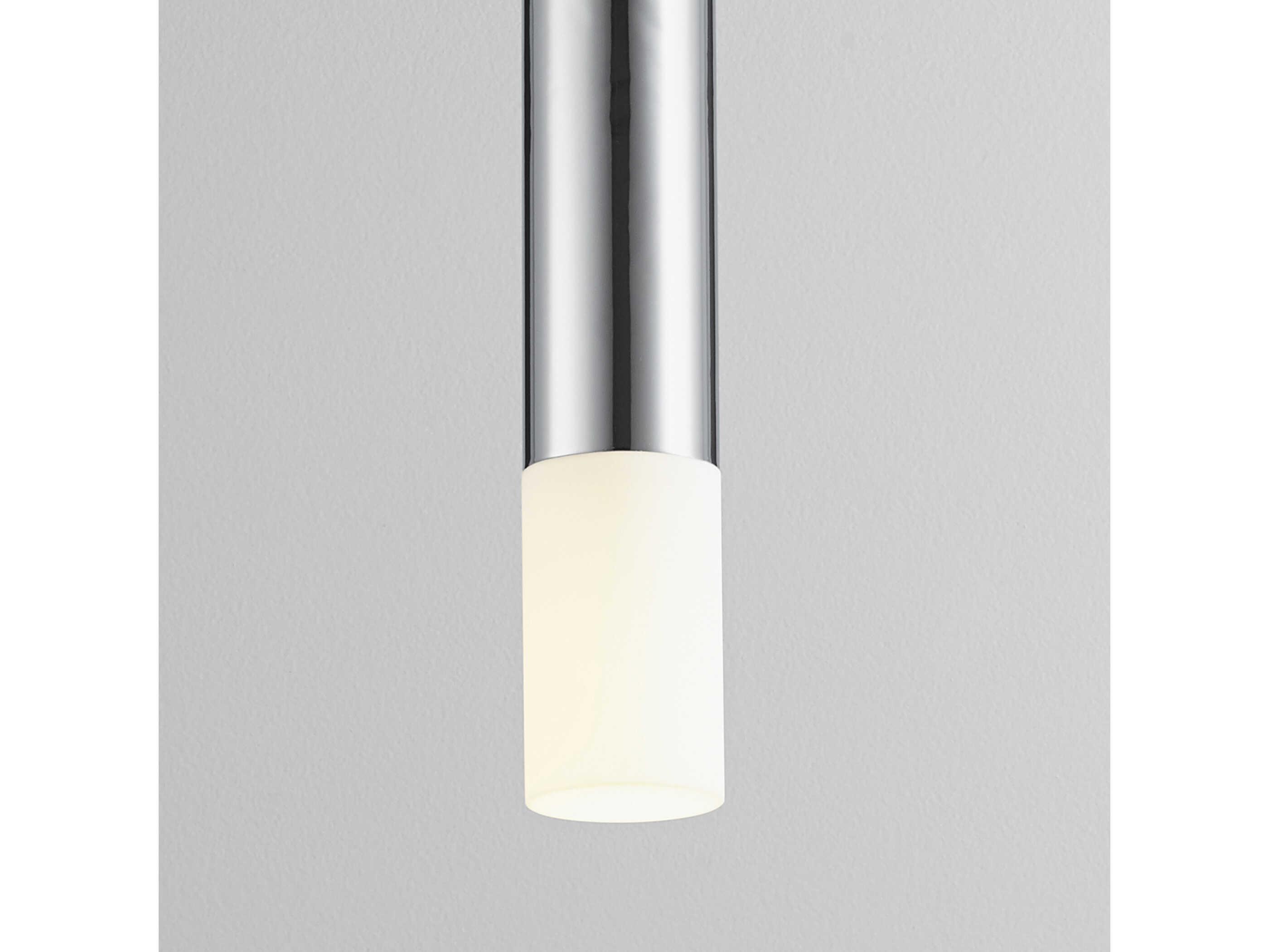 Oxygen by Quorum Opus 1-Light Polished Chrome Cylinder Mini Pendant