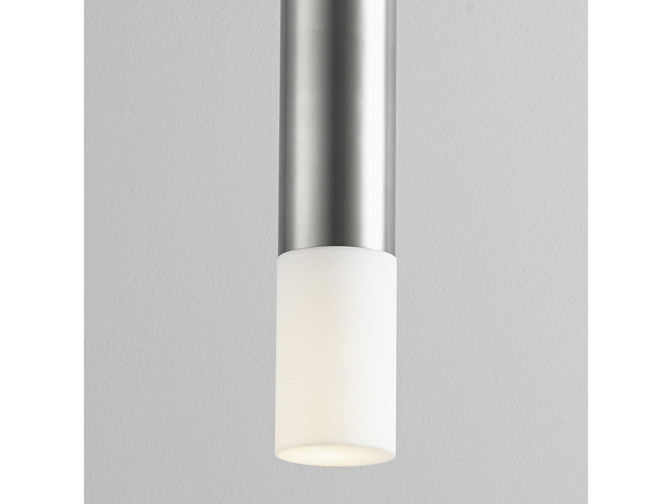 Oxygen by Quorum Opus 1-Light Satin Nickel Cylinder Mini Pendant