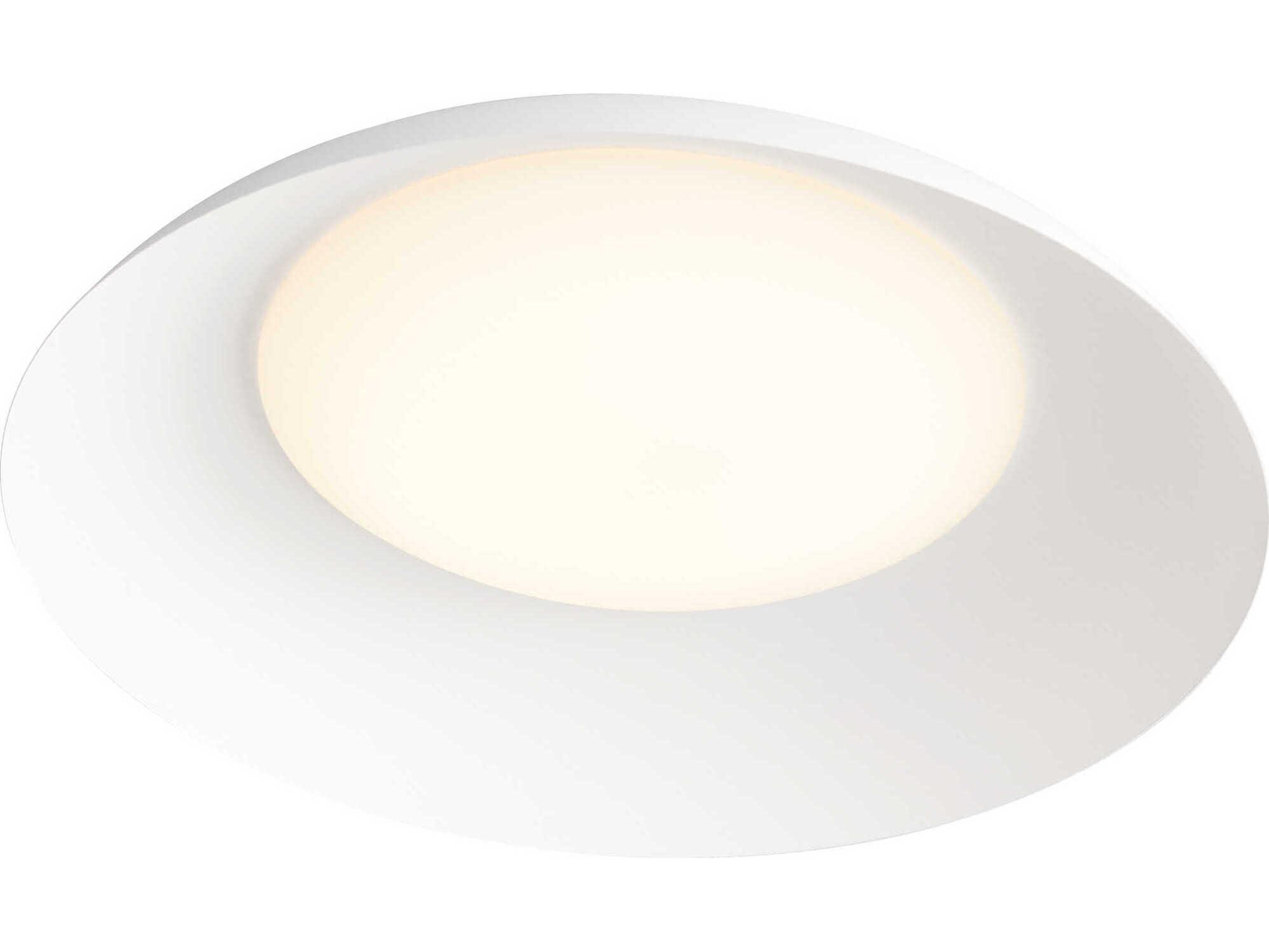 Oxygen by Quorum Bongo 1-Light White Round Flush Mount