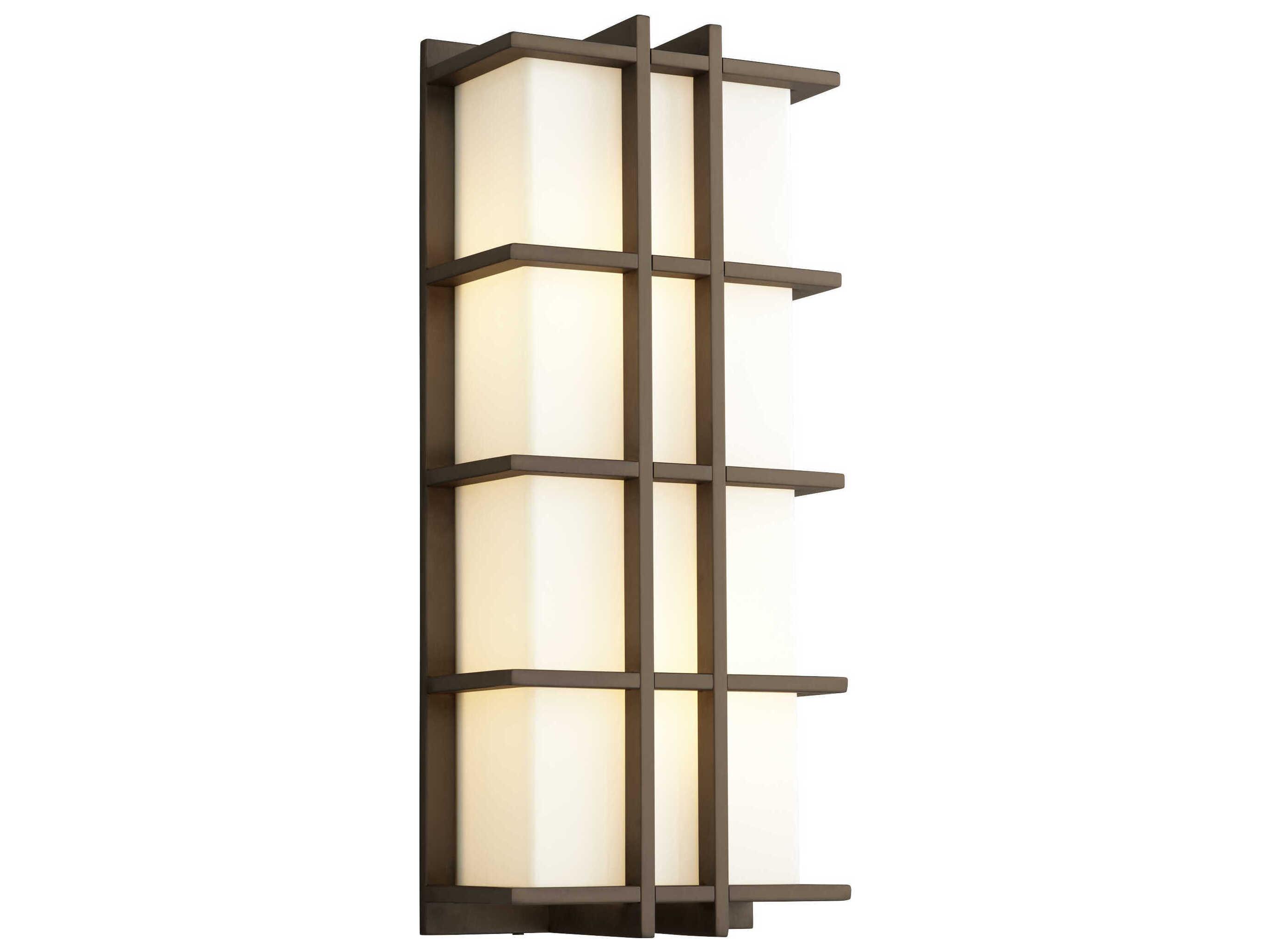 Oxygen by Quorum Telshor 2-Light Outdoor Wall Light