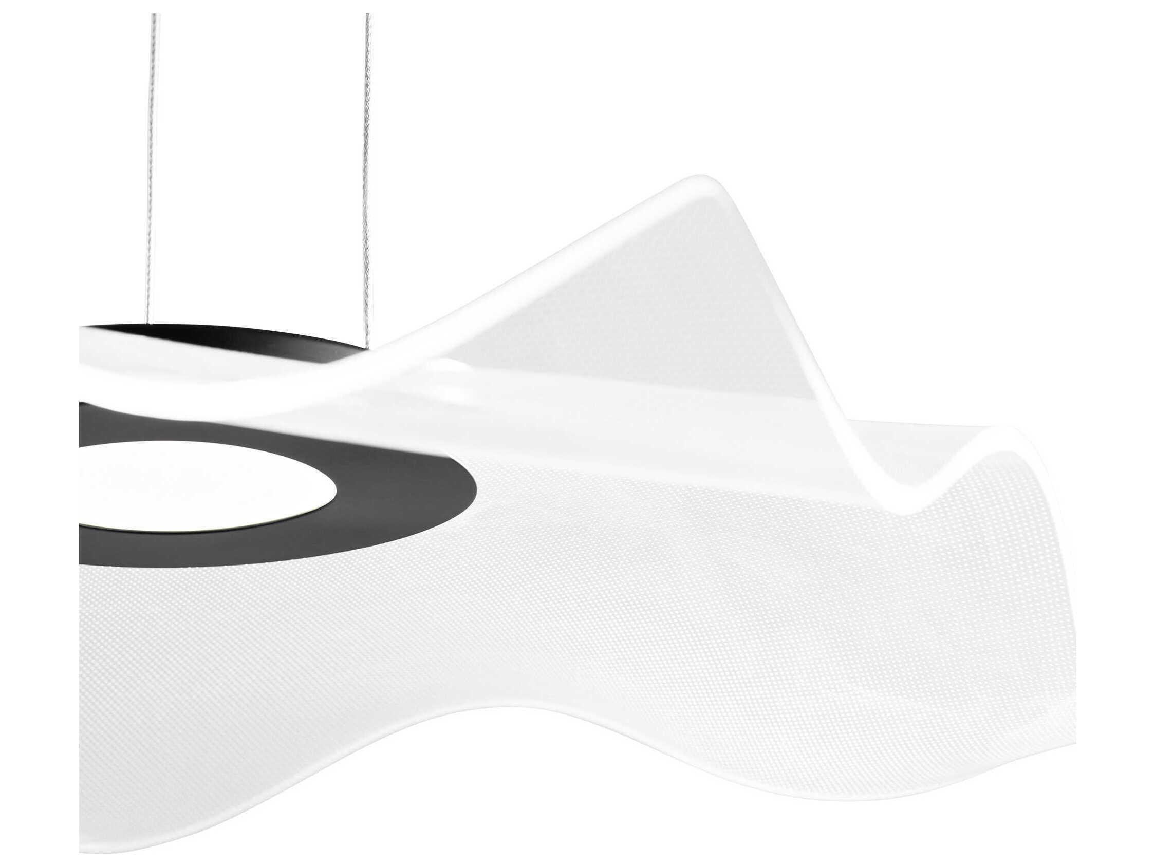 Oxygen by Quorum Medusa 1-Light Black Pendant