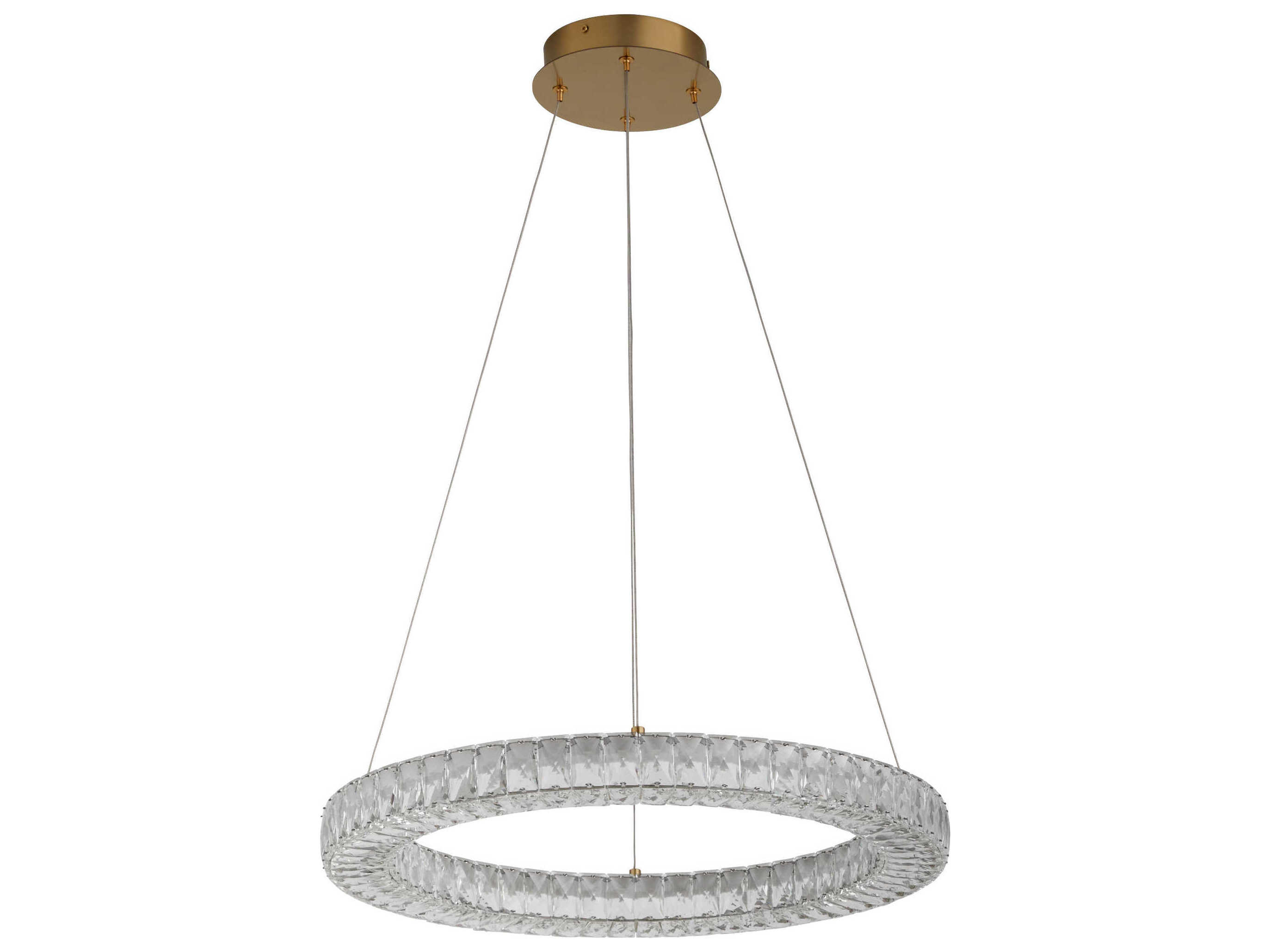 Oxygen by Quorum Elan 1-Light Aged Brass Round Pendant