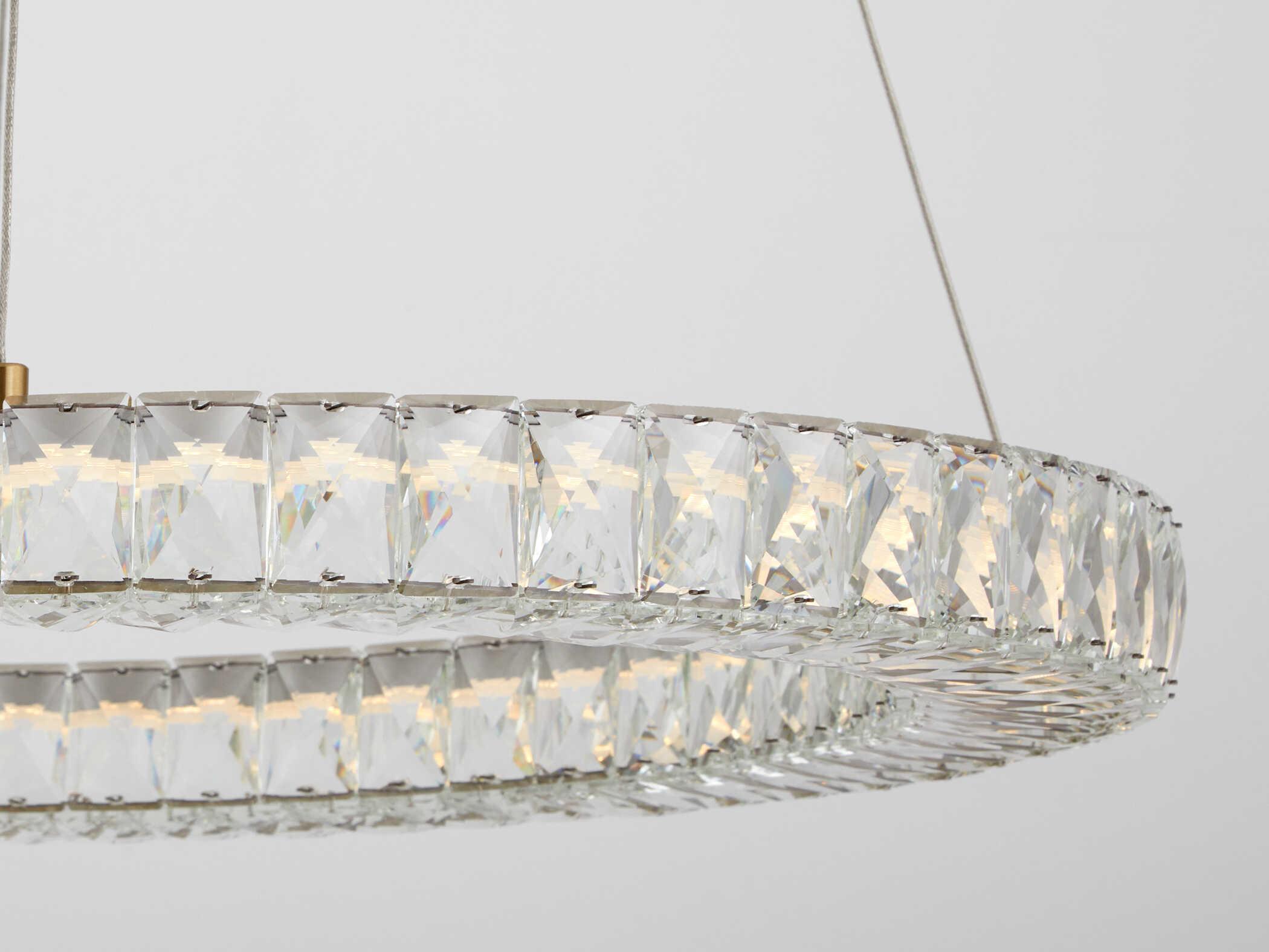 Oxygen by Quorum Elan 1-Light Aged Brass Round Pendant