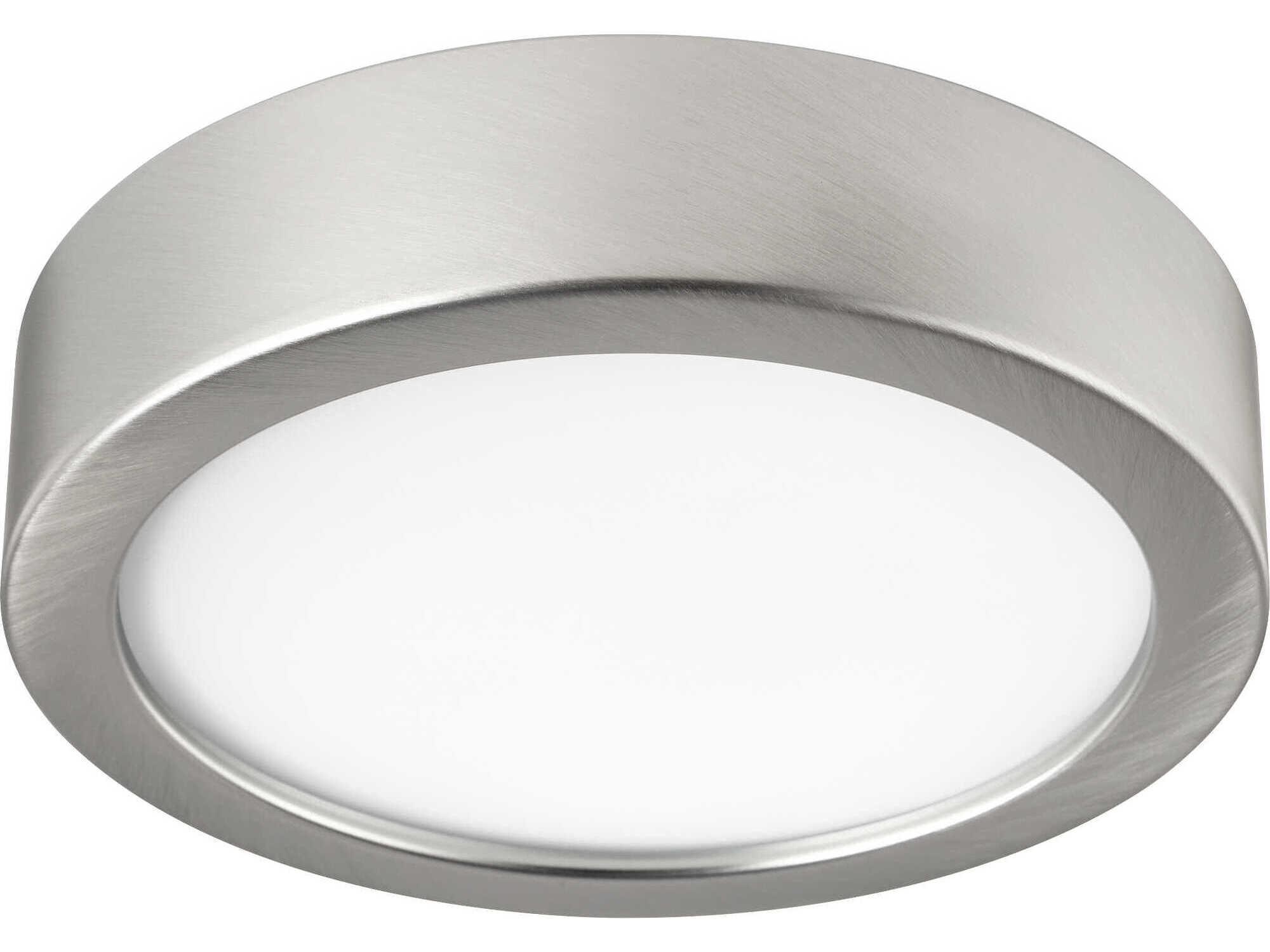 Oxygen by Quorum Fleet Satin Nickel Disk Fan Light Kit