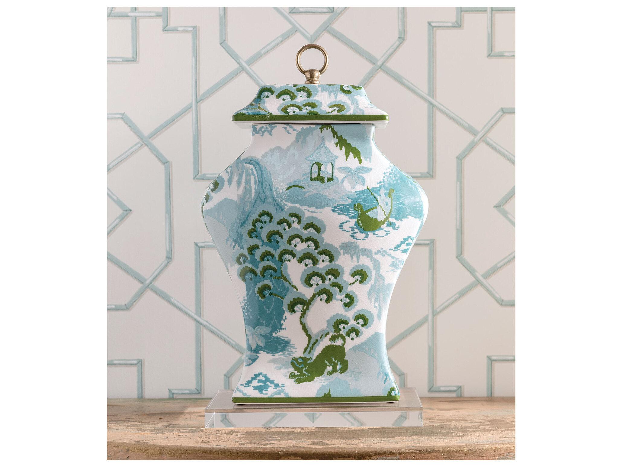 Port 68 Canton Celadon Jar