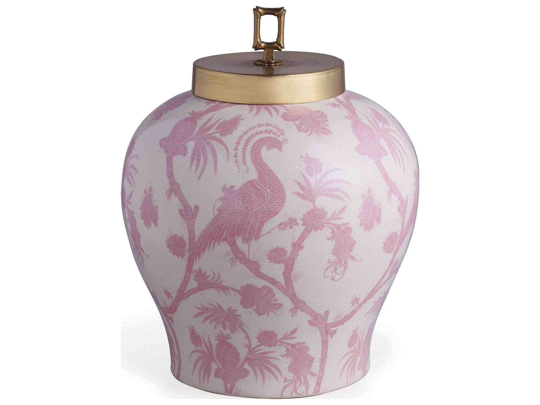 Port 68 Balinese Peacock Pink Jar