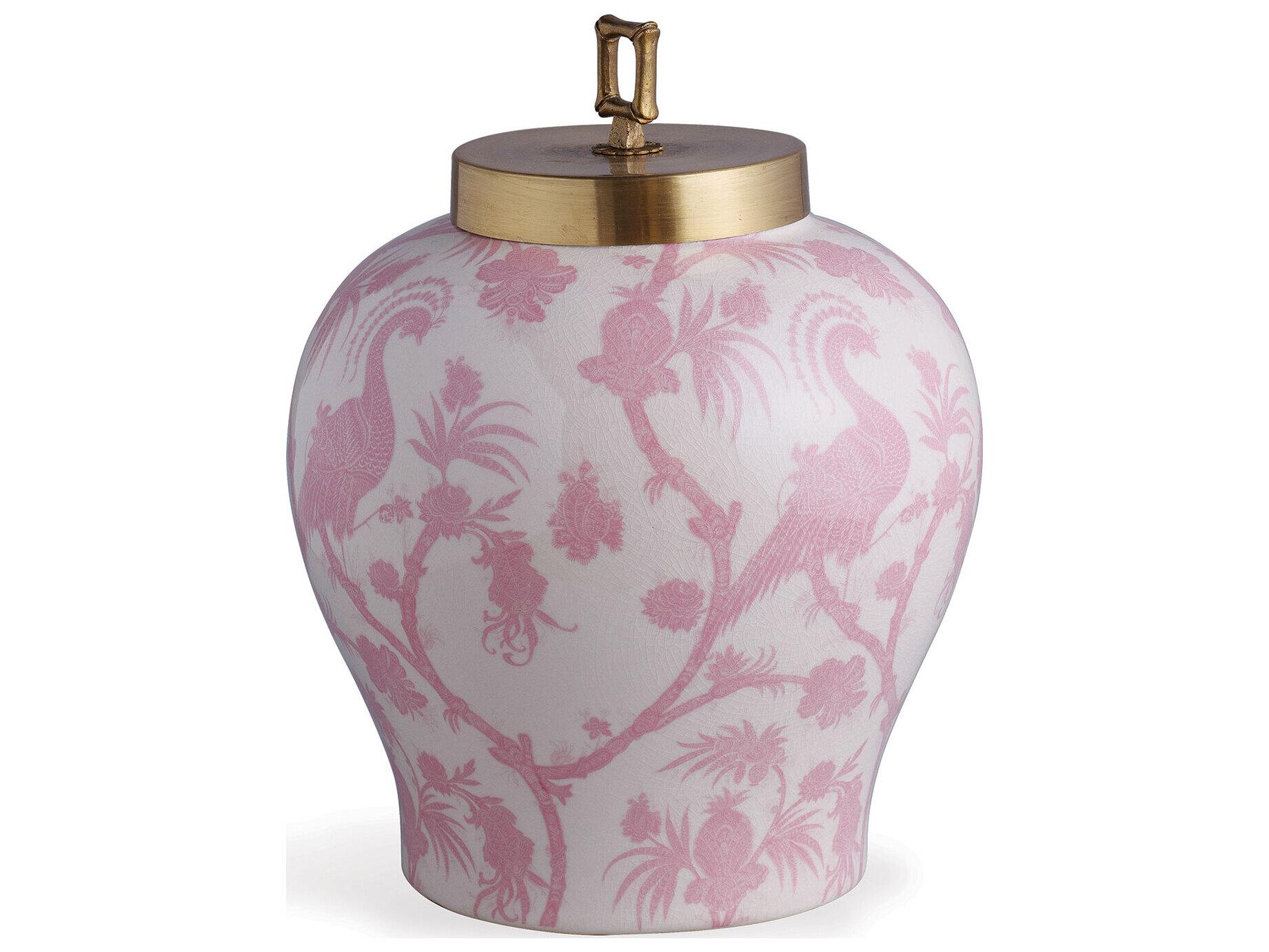 Port 68 Balinese Peacock Pink Jar