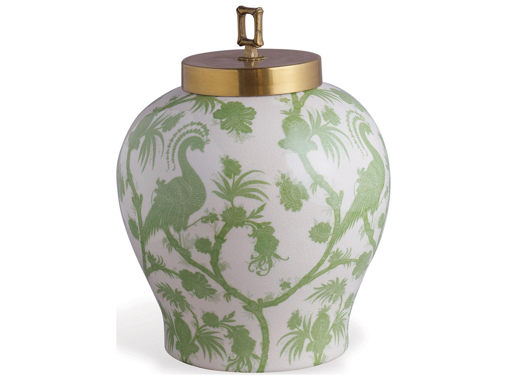 Port 68 Balinese Peacock Green Jar