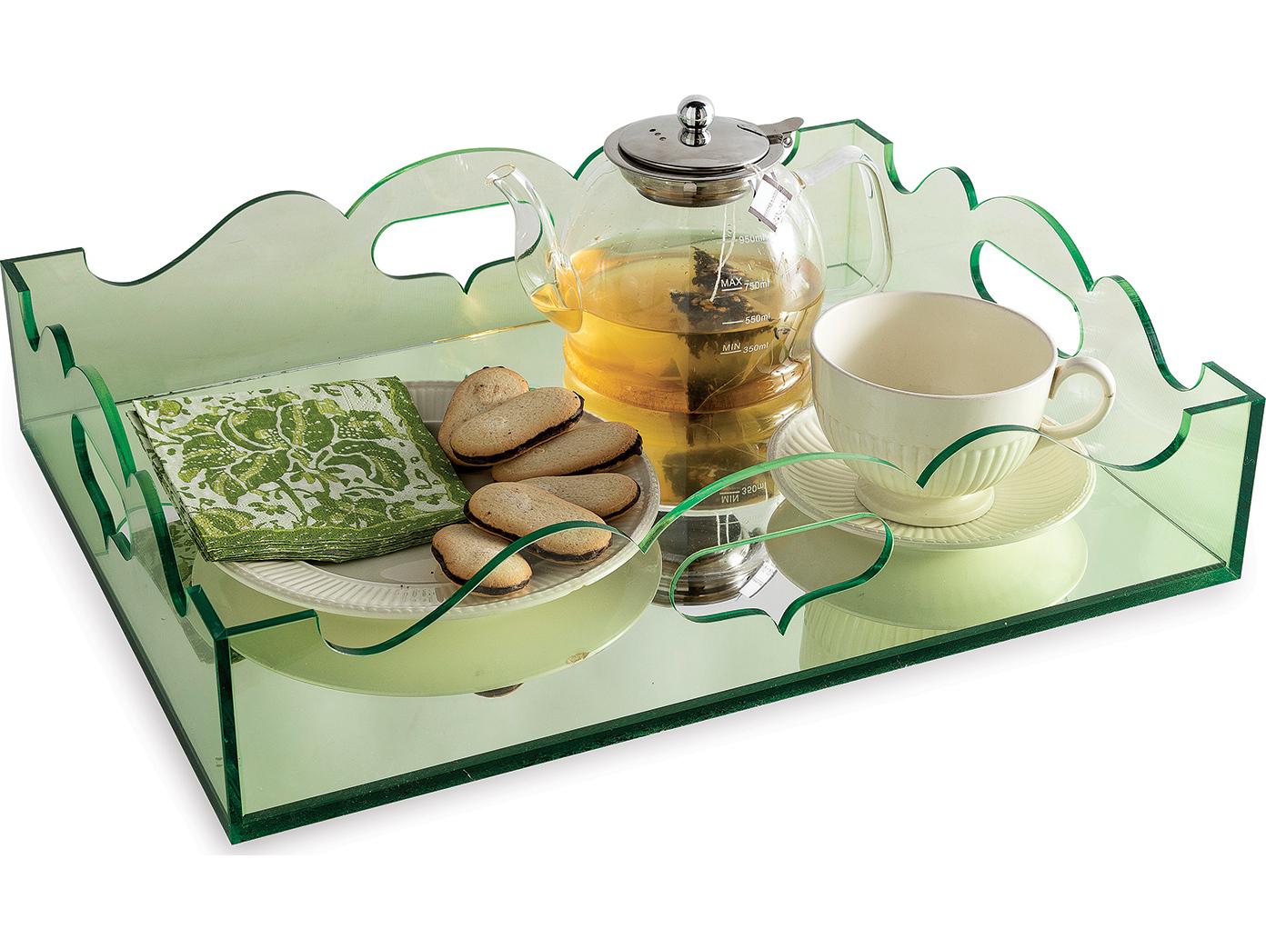 Port 68 Queen Anne Green Tray