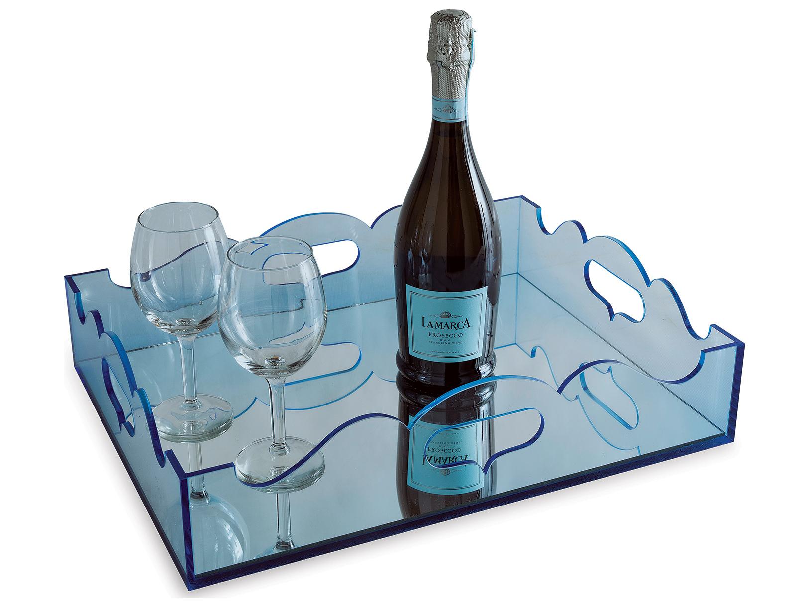 Port 68 Queen Anne Blue Tray