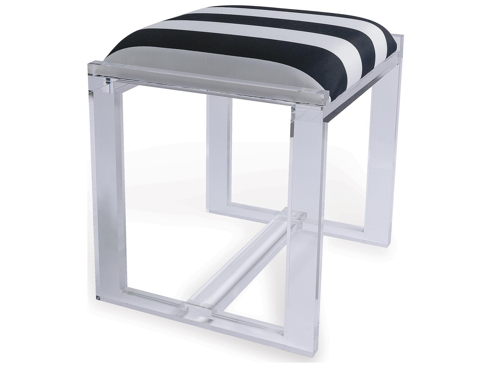 Port 68 Glencoe Black Stripe Bench