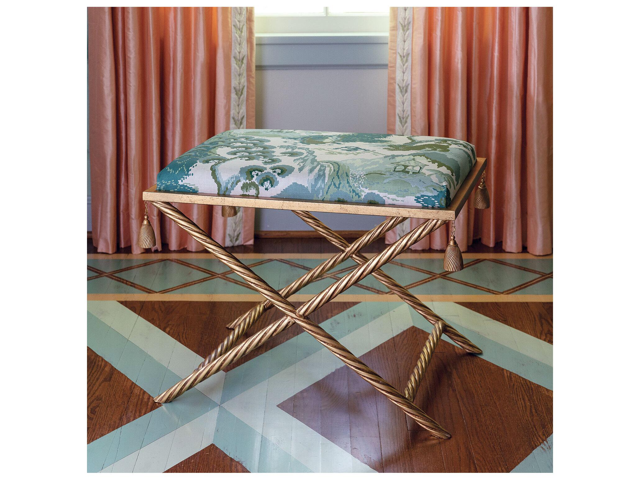 Port 68 Delfern Gold Bench-- Road To Canton Celadon--Kit