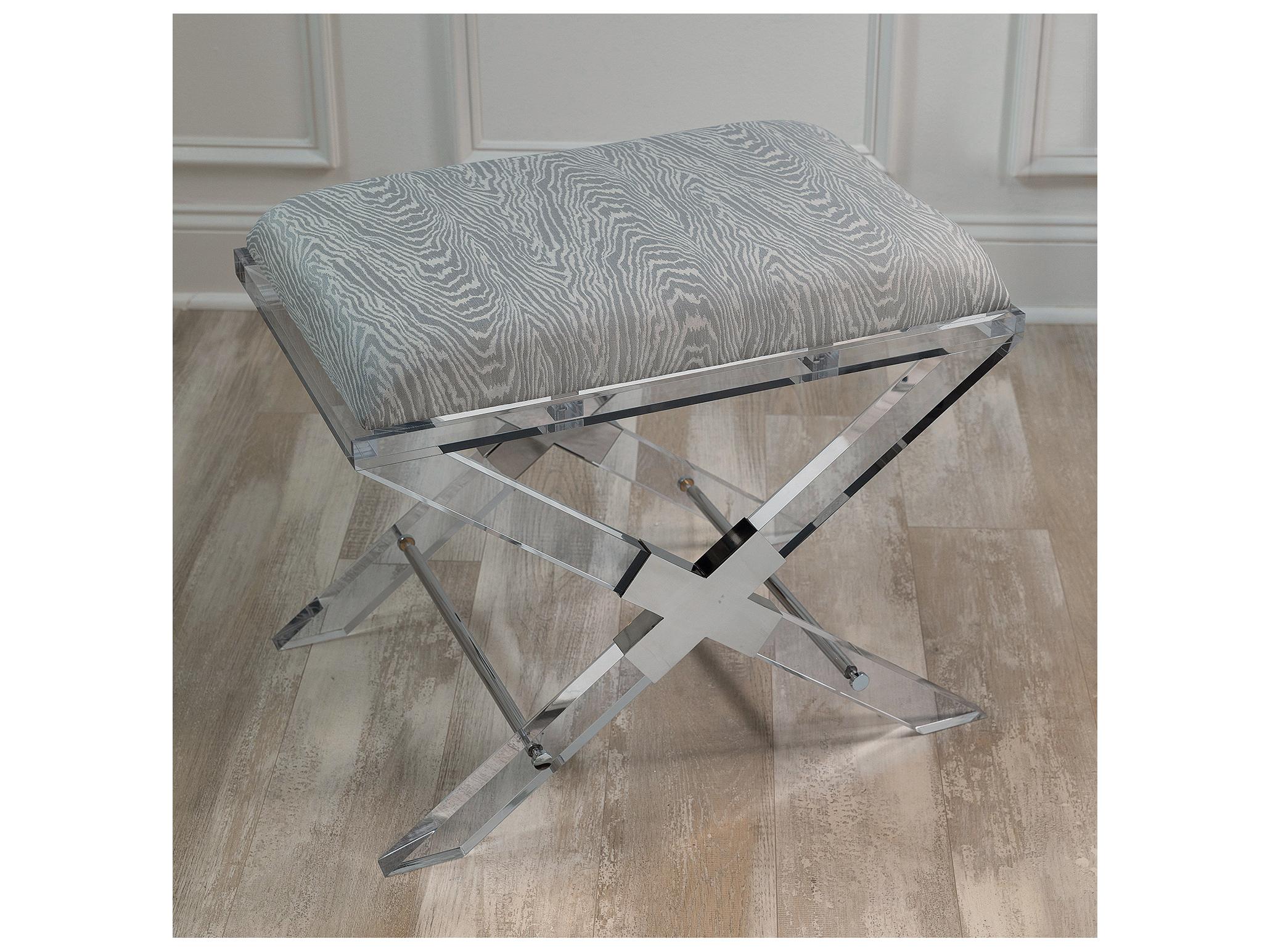 Port 68 Crossing Lucite Bench- Faux Bois  Kit  *