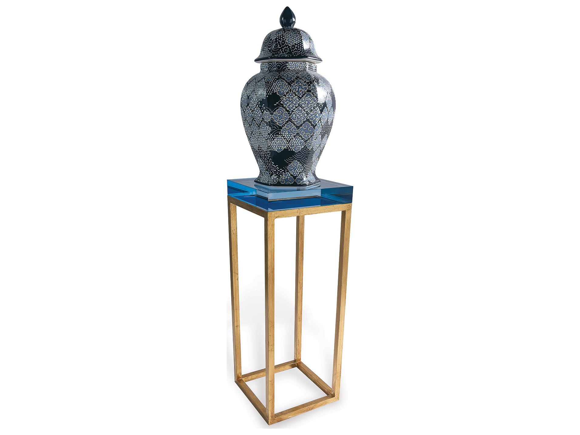 Port 68 Blake Brass/Crystal Table