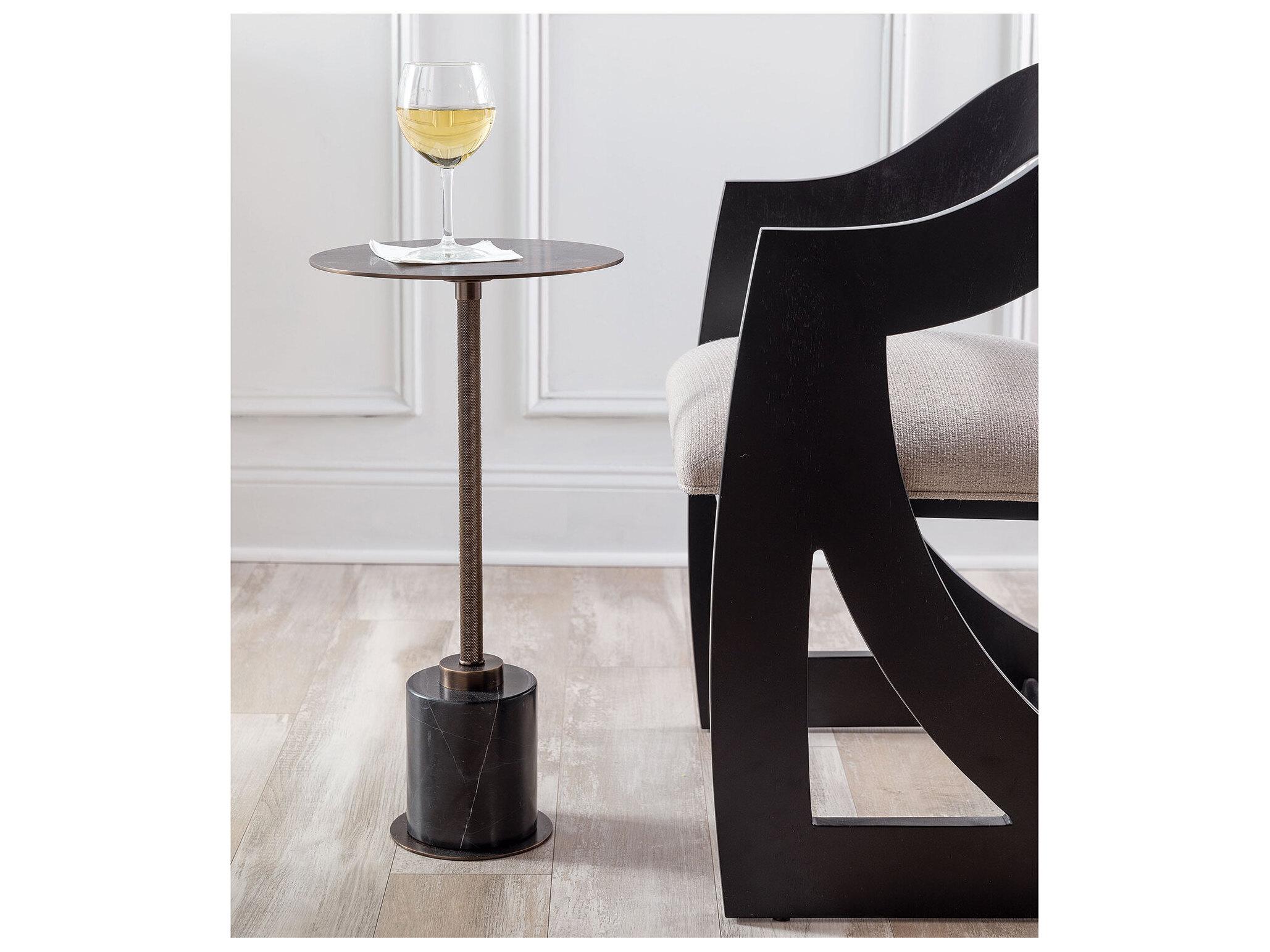 Port 68 Parliament Bronze Table 23"Hx12"D