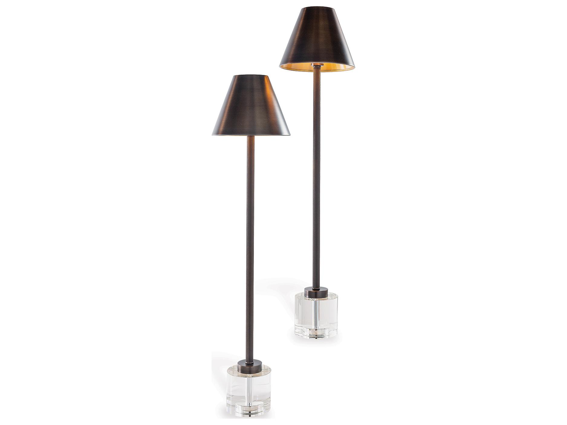 Port 68 Parliament Crystal/Bronze Buffet Lamp (Set/2)