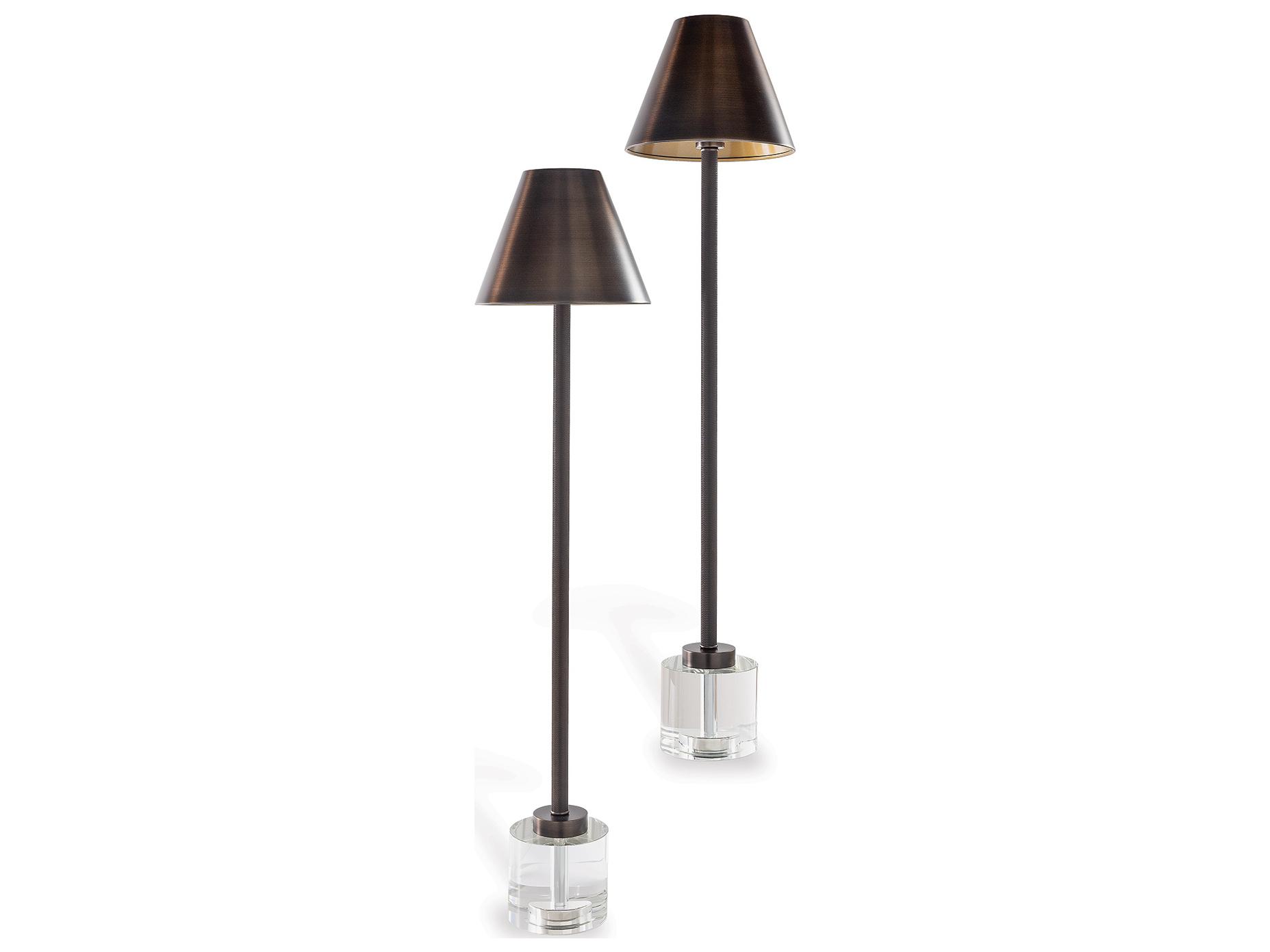 Port 68 Parliament Crystal/Bronze Buffet Lamp (Set/2)