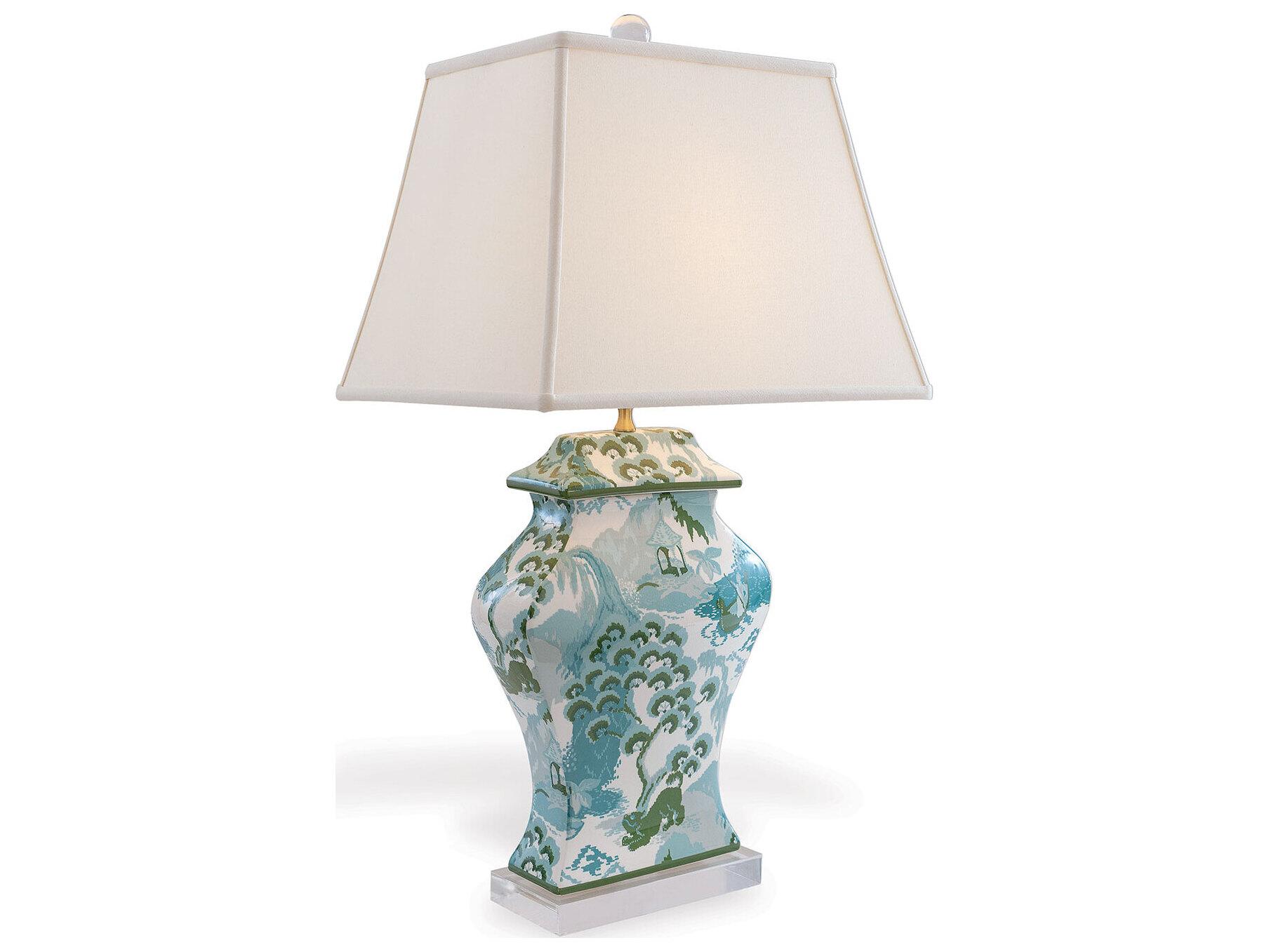 Port 68 Canton Celadon Lamp 33"H