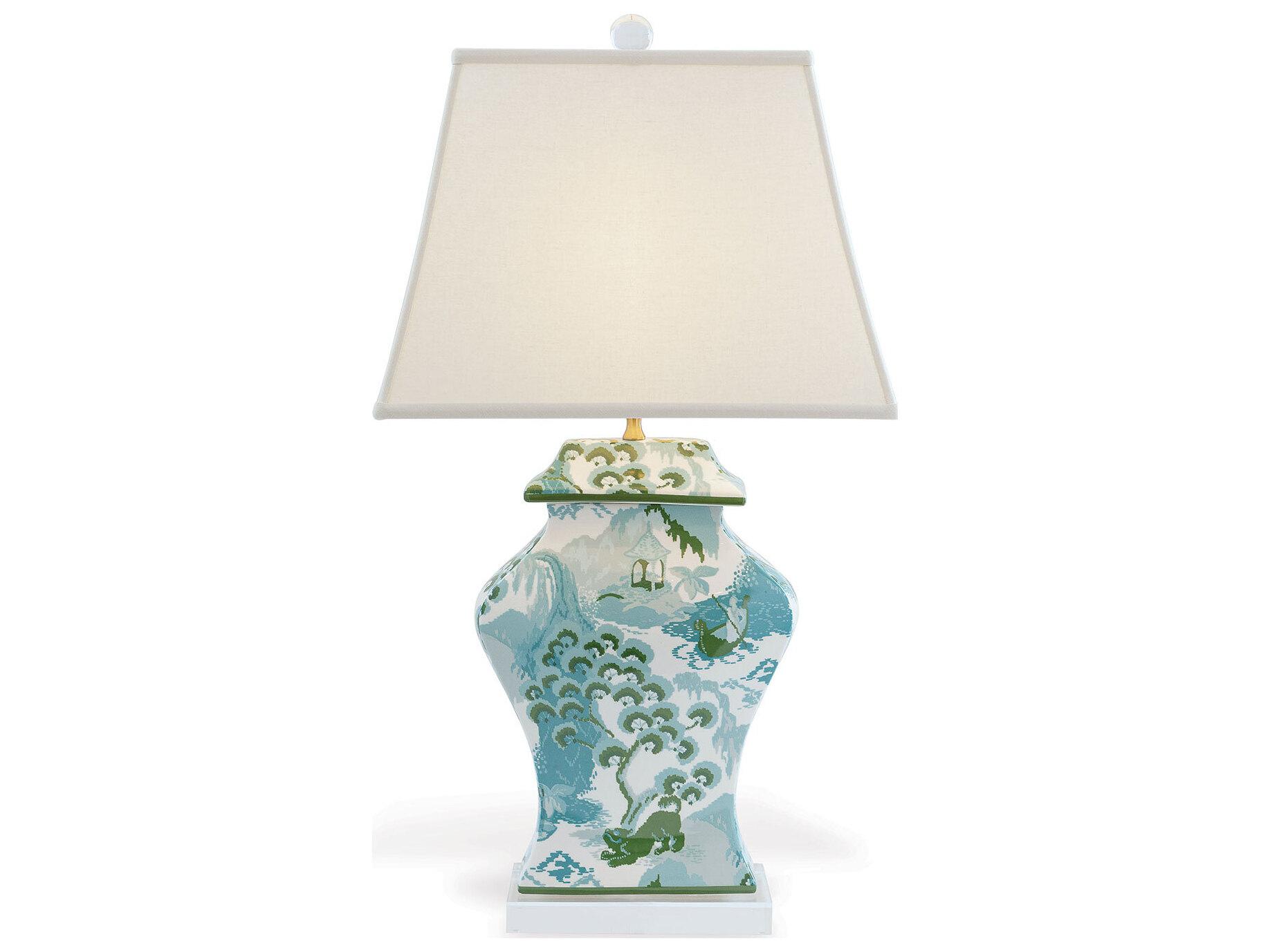 Port 68 Canton Celadon Lamp 33"H