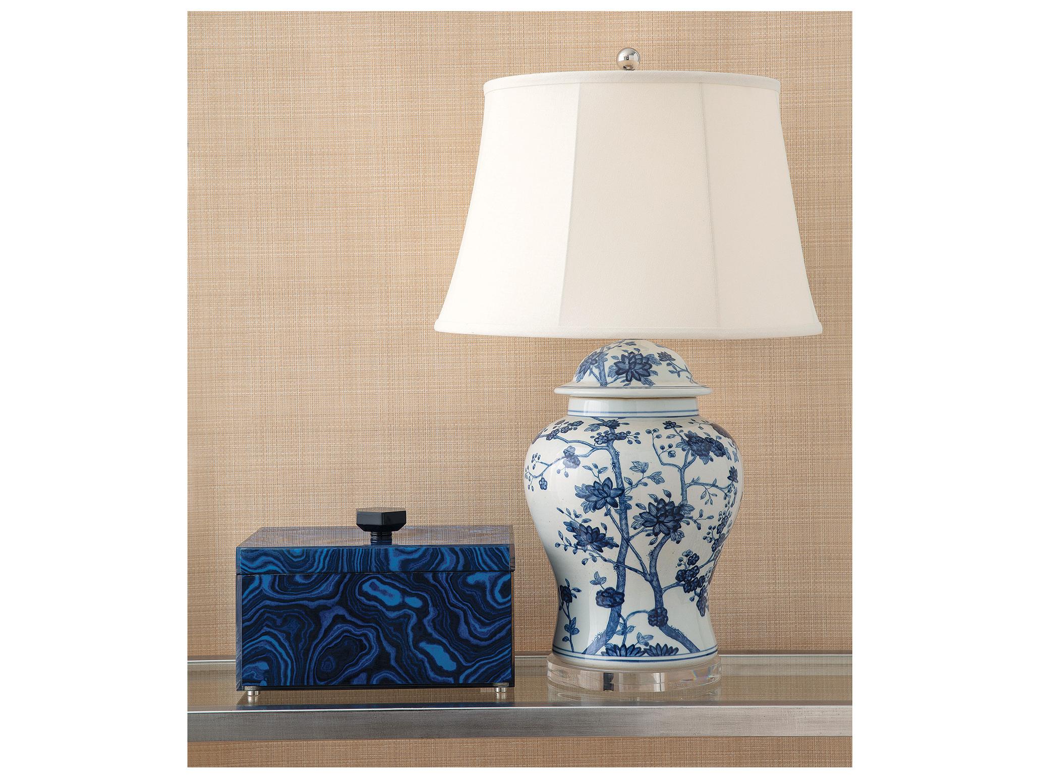 Port 68 Georgia Blue Lamp 31"H