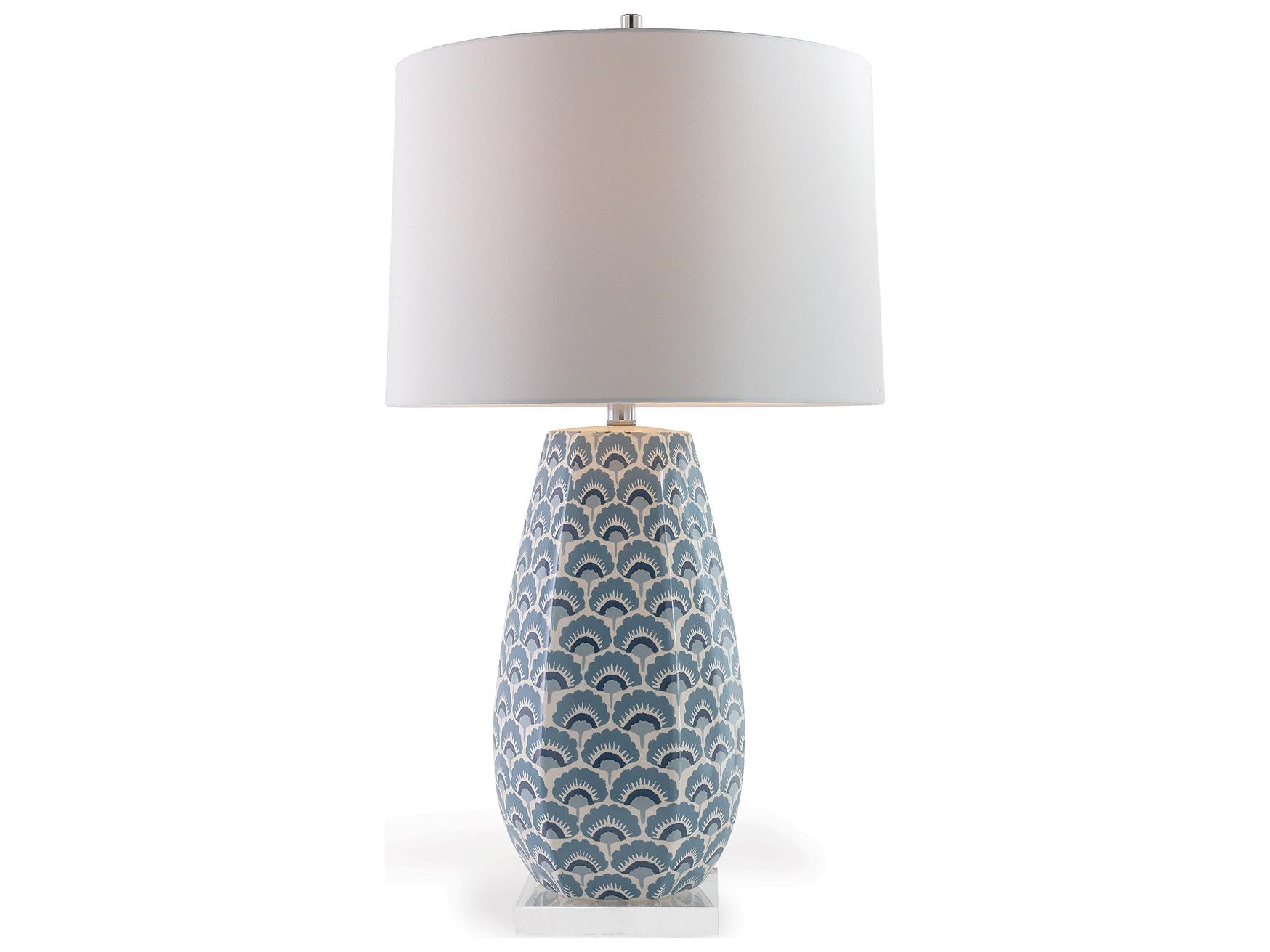 Port 68 Isobel Blue Lamp