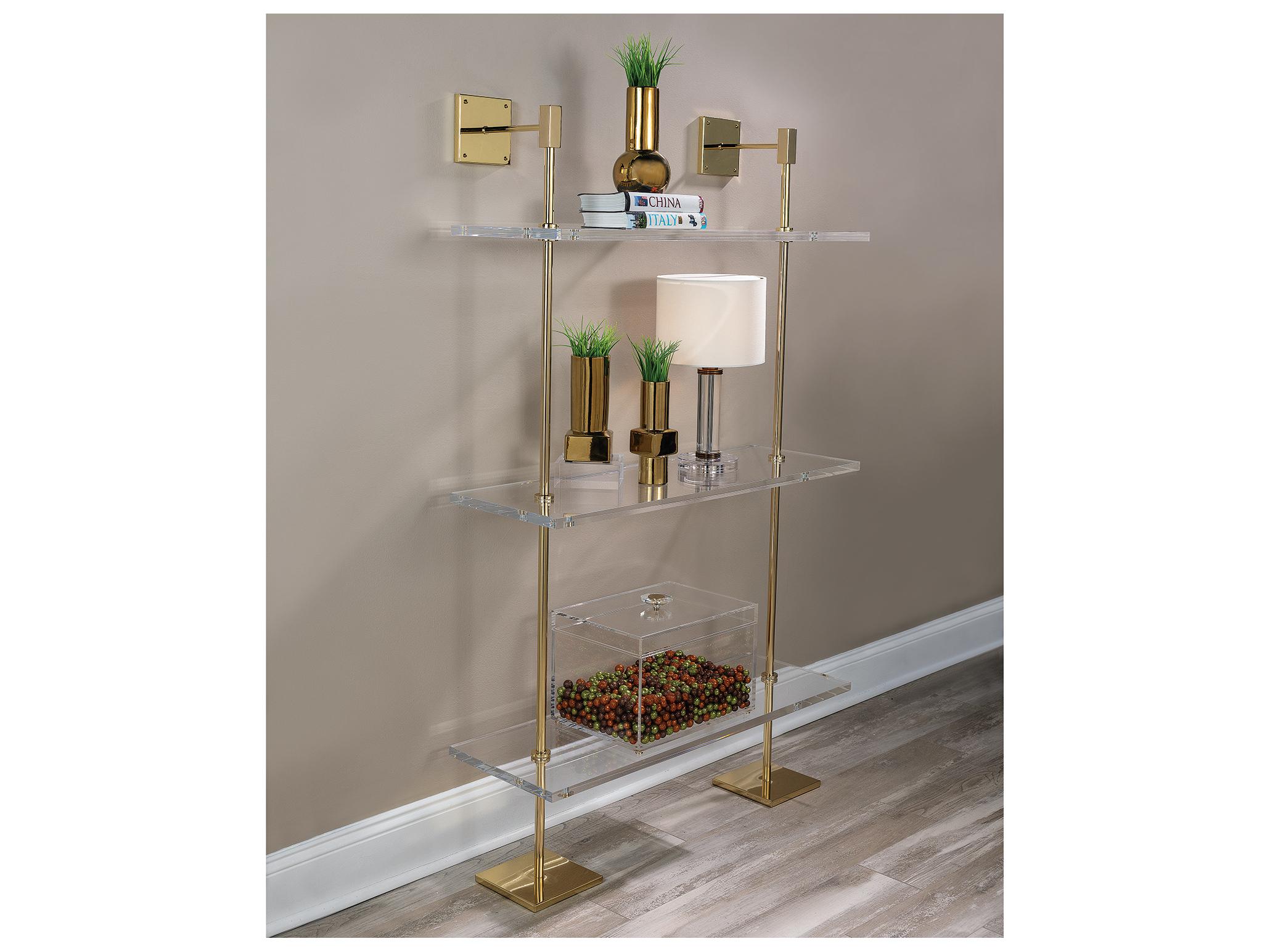 Port 68 Billy Crystal/Brass Mini Lamp