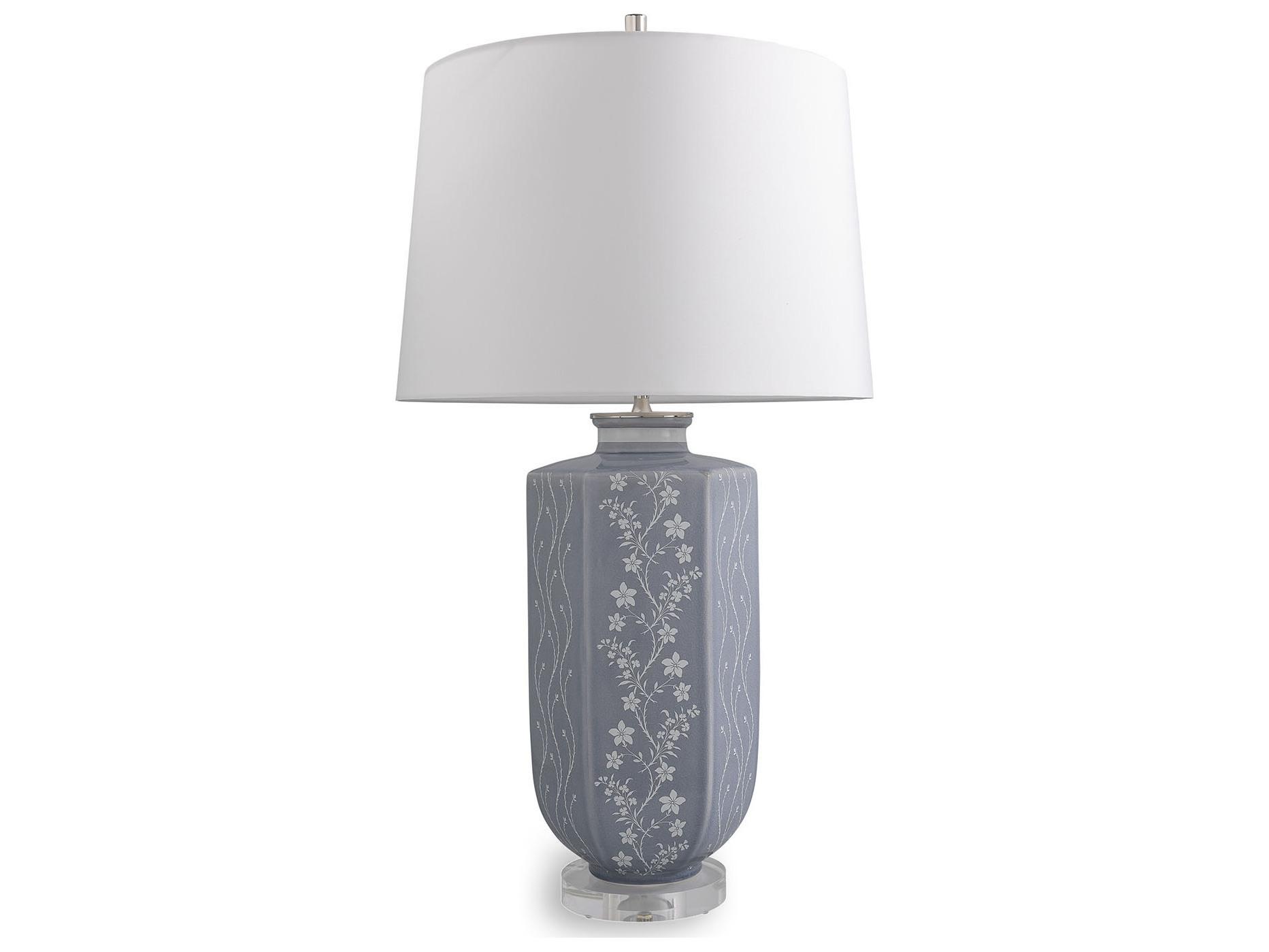 Port 68 Floral Vine Stone Lamp
