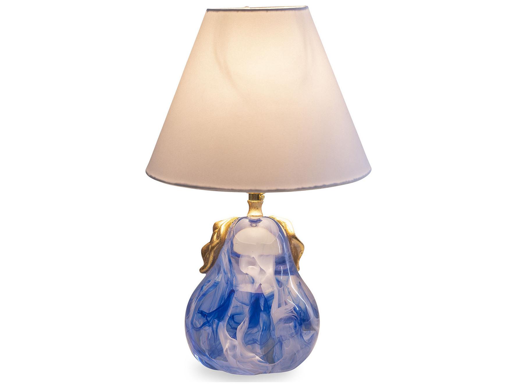 Port 68 Oceanic Blue Pear Lamp