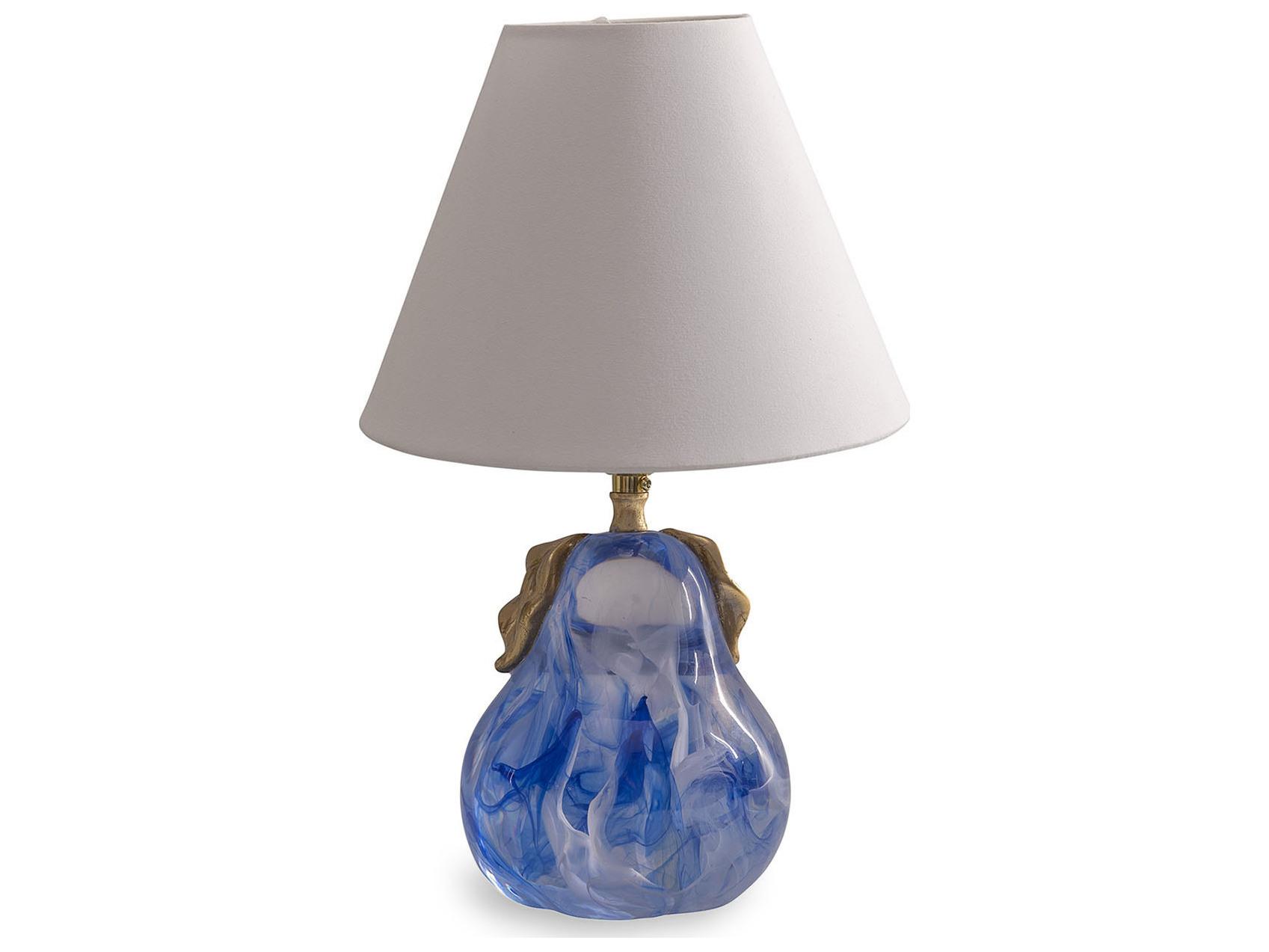 Port 68 Oceanic Blue Pear Lamp