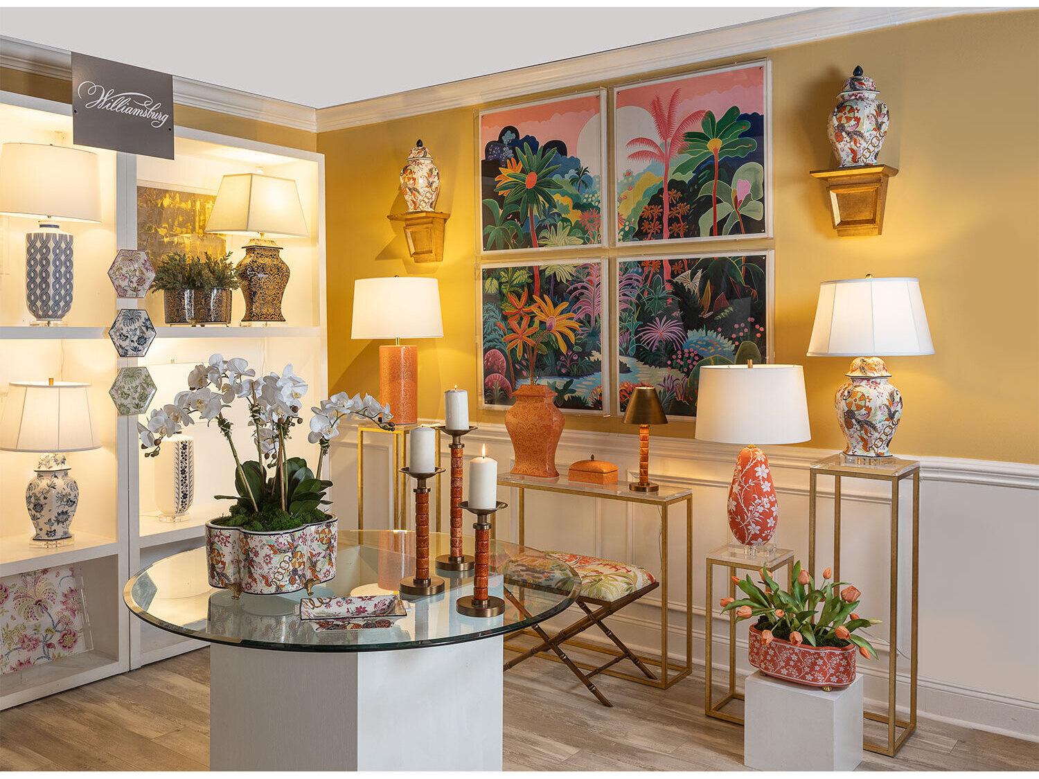 Port 68 Tobacco Leaf Lamp