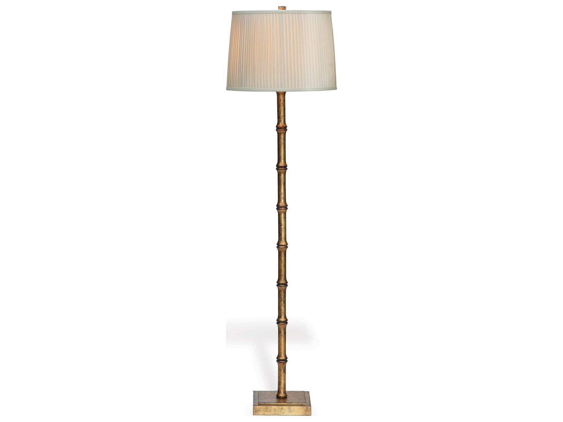 Port 68 Lauderdale Gold Floor Lamp 63"H