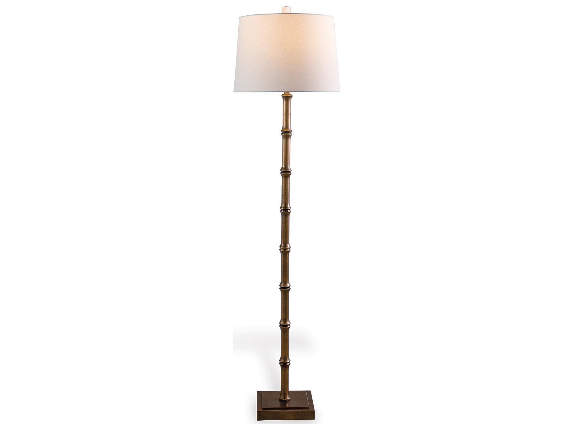 Port 68 Lauderdale Floor Lamp Brass 63"H X 17"Dia