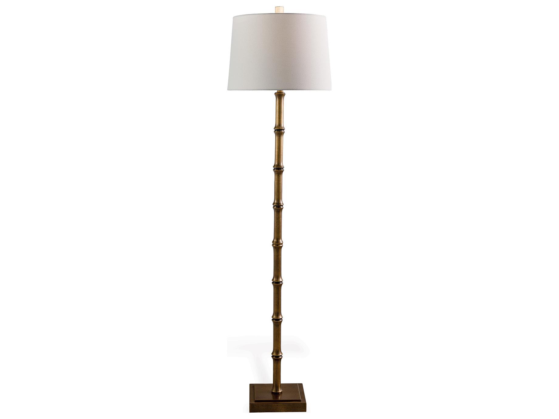 Port 68 Lauderdale Floor Lamp Brass 63"H X 17"Dia
