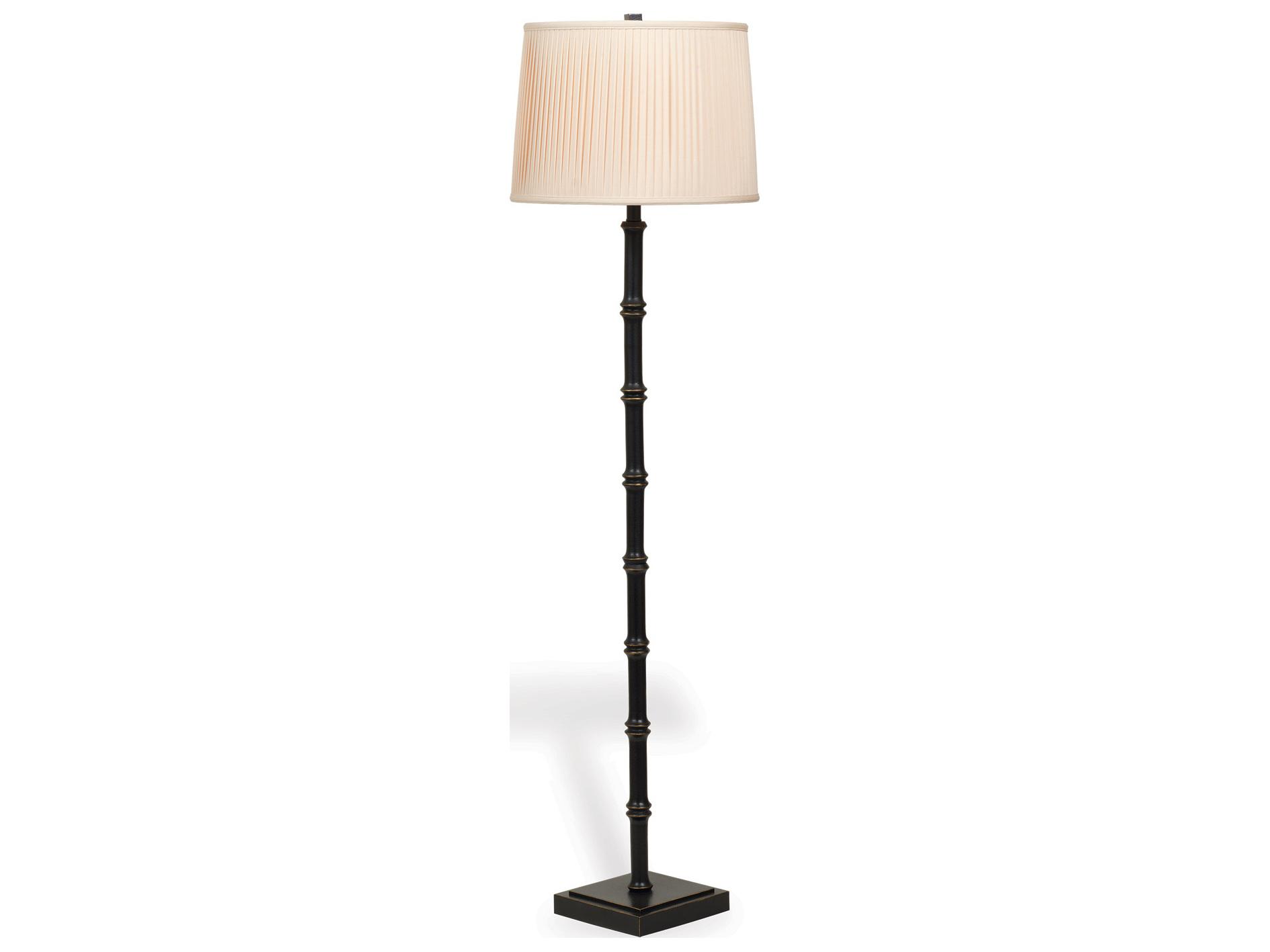Port 68 Lauderdale Black Floor Lamp 63"H