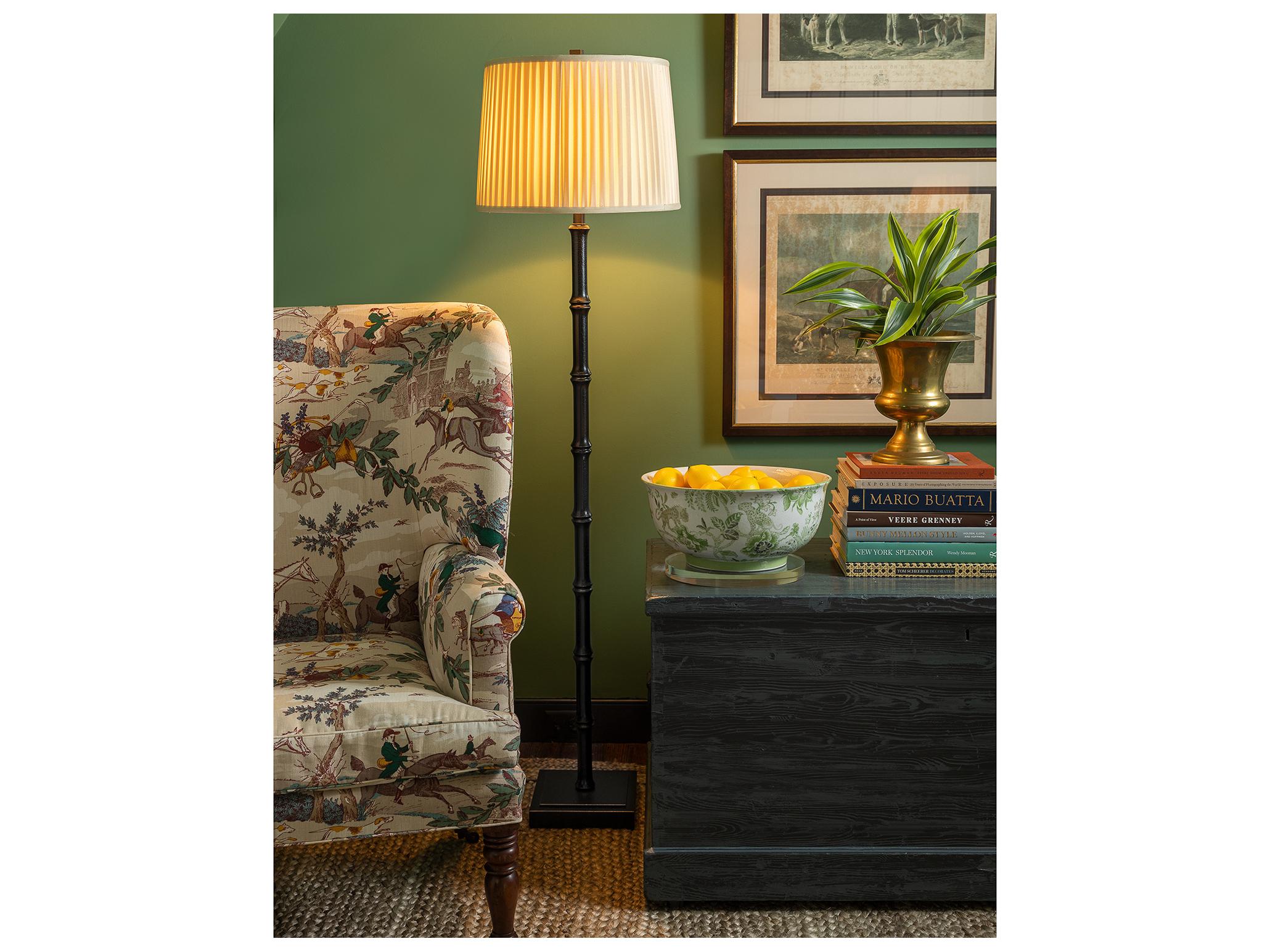 Port 68 Lauderdale Black Floor Lamp 63"H