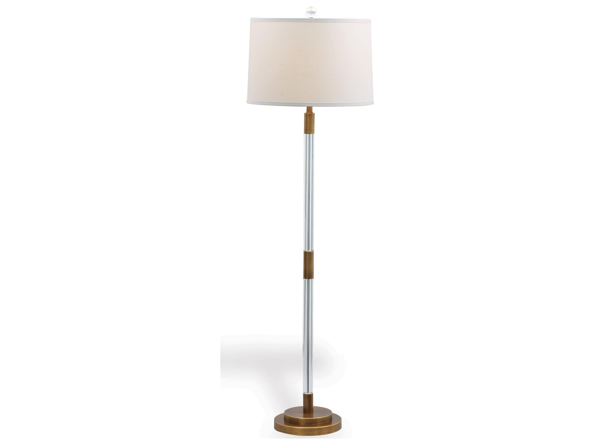 Port 68 Maxwell Brass Floor Lamp 64"H