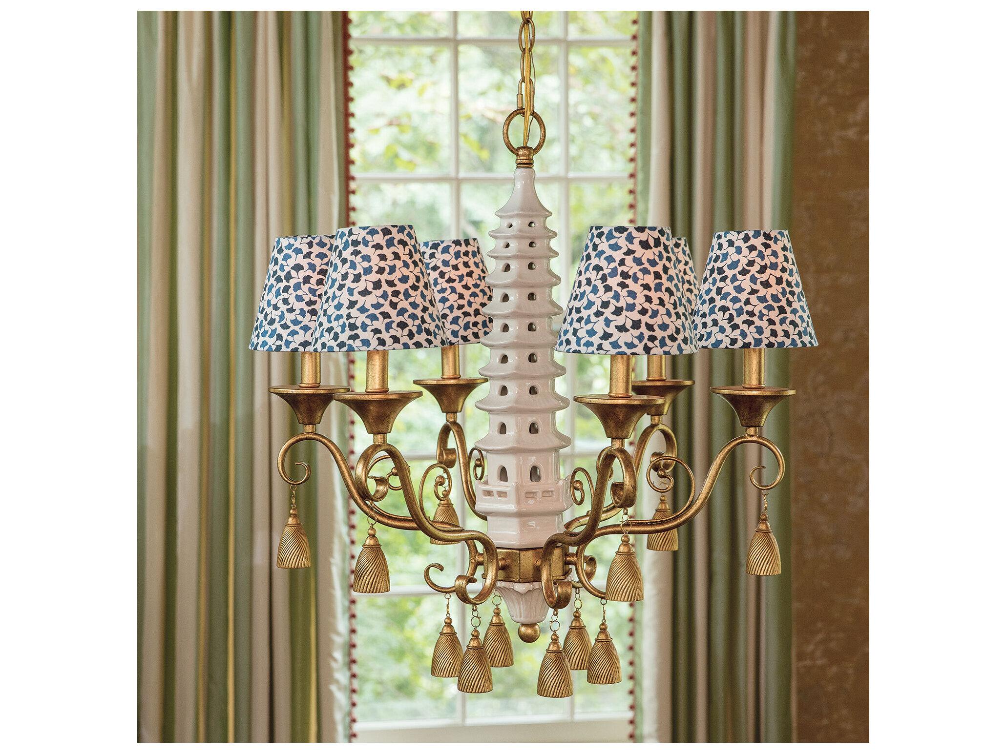 Port 68 Oh, Pagoda Chandelier