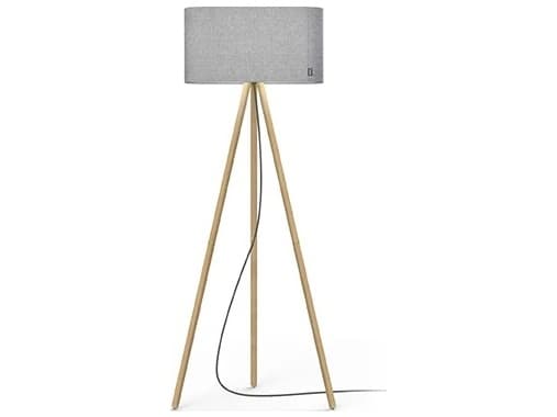 Pablo Belmont Grey Oak Floor Lamp