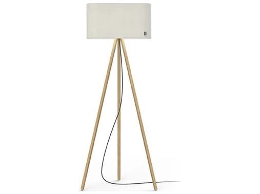 Pablo Belmont White Oak Floor Lamp