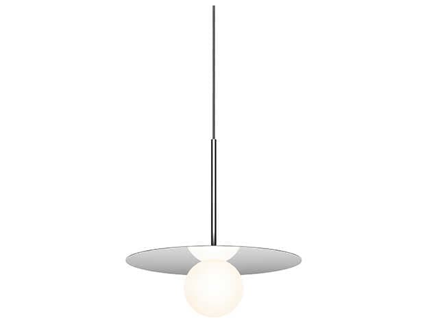 Pablo Bola Disc 1-Light Globe Mini Pendant