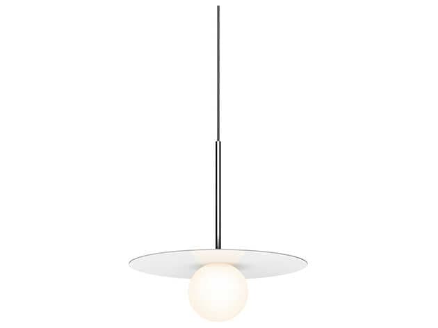Pablo Bola Disc 1-Light Globe Mini Pendant