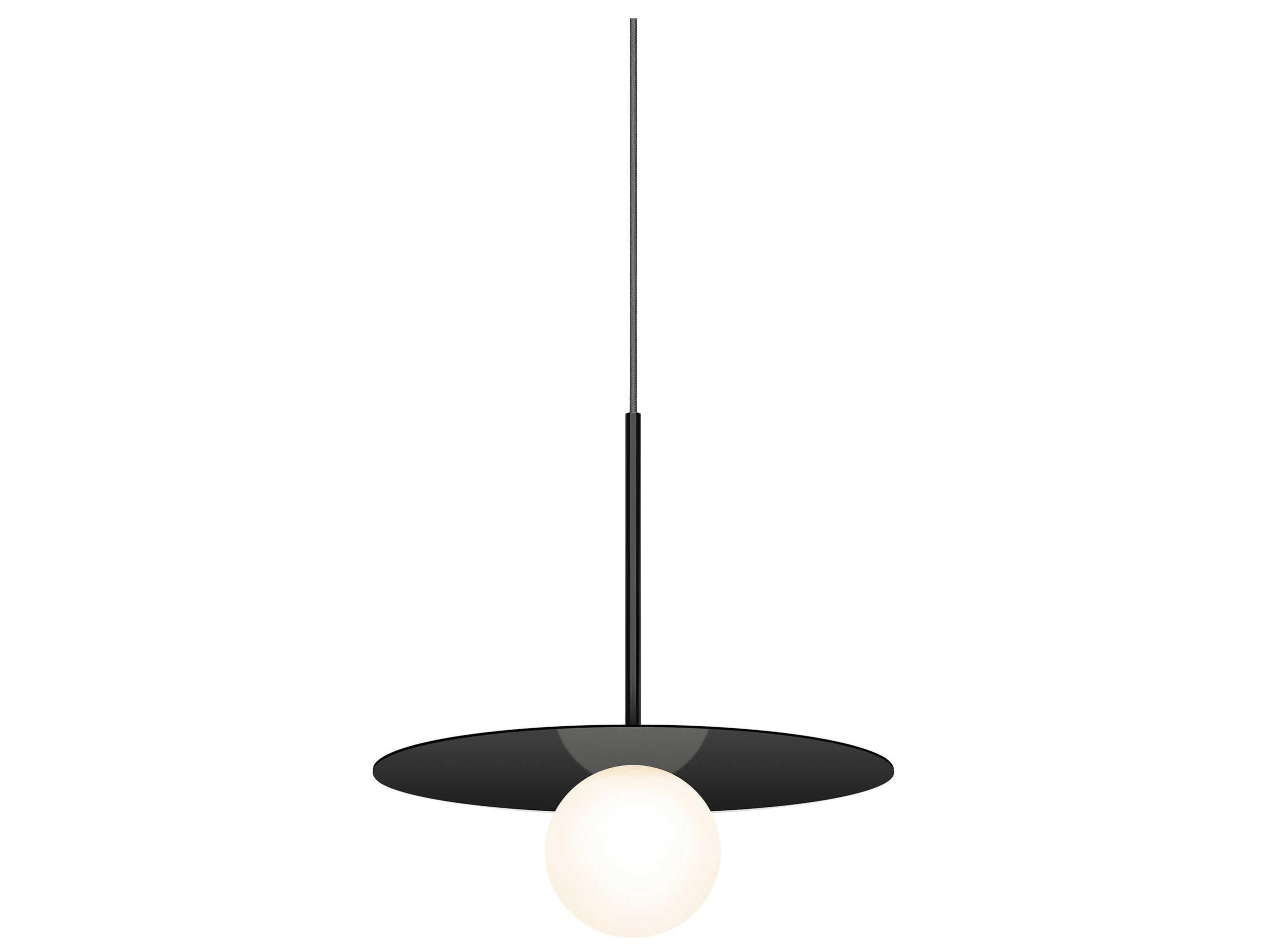 Pablo Bola Disc 1-Light Globe Mini Pendant