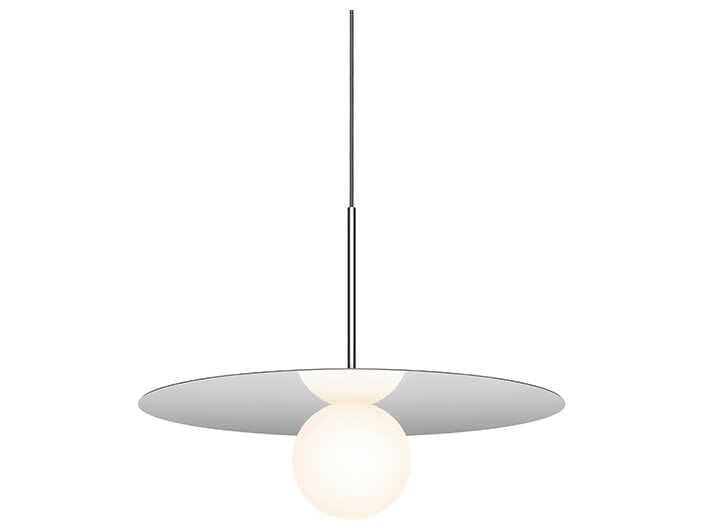 Pablo Bola Disc 1-Light Globe Pendant
